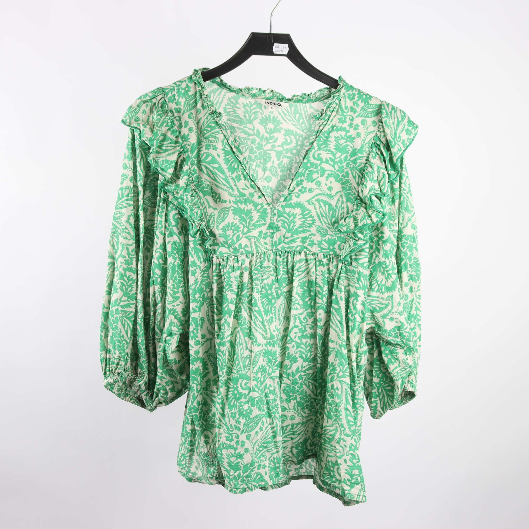 Blus, Indiska, stl. XL