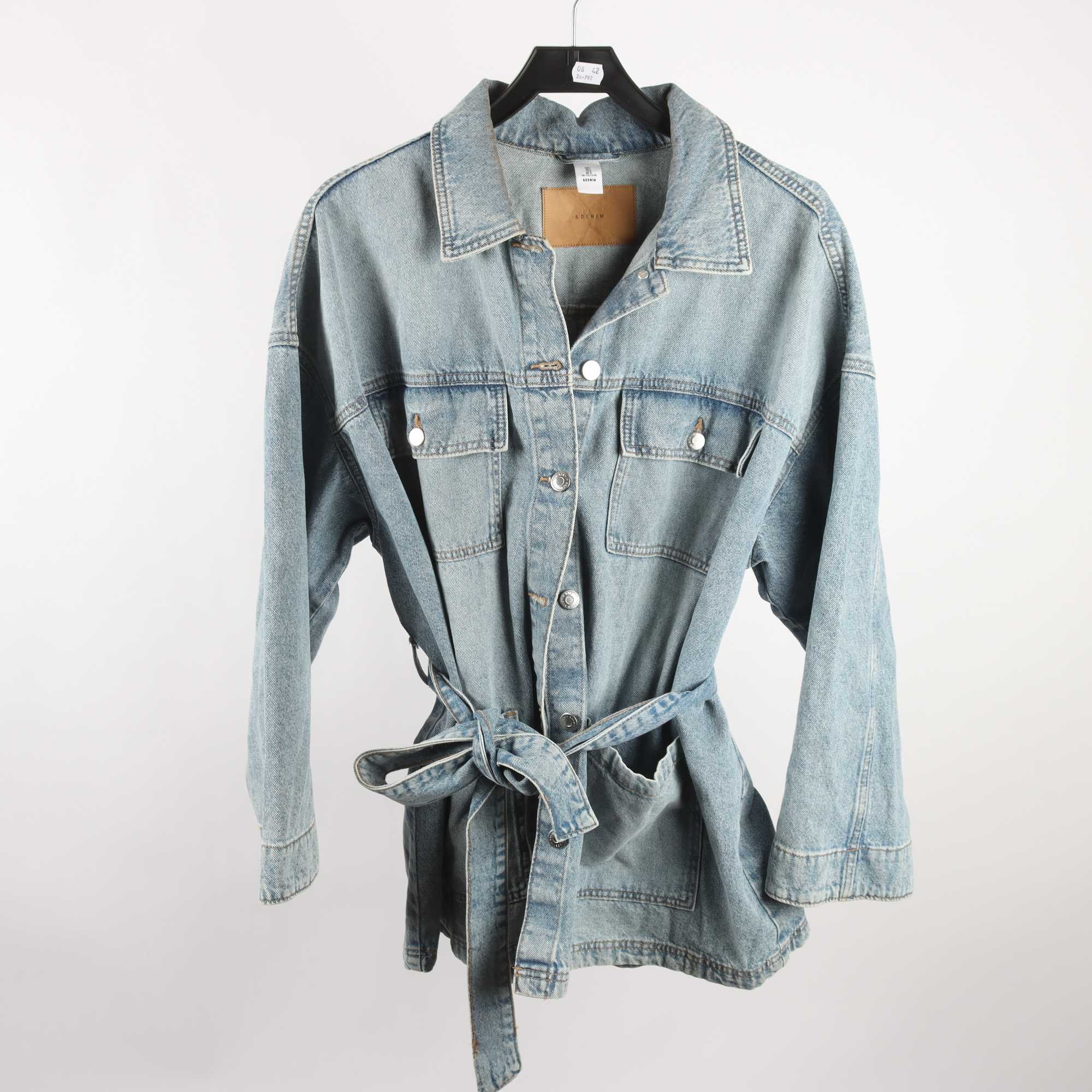 Jeansjacka, H&M, stl. L