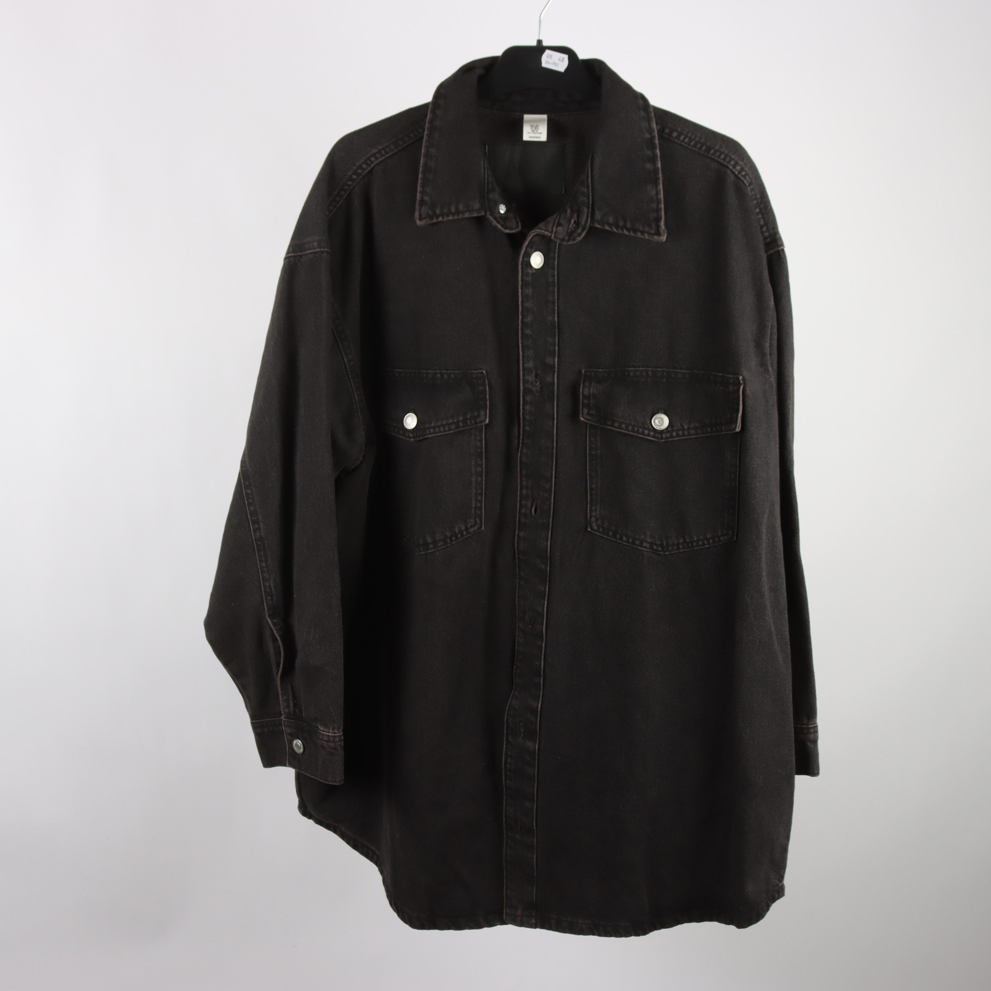 Jeansskjorta, H&M, stl. M/L