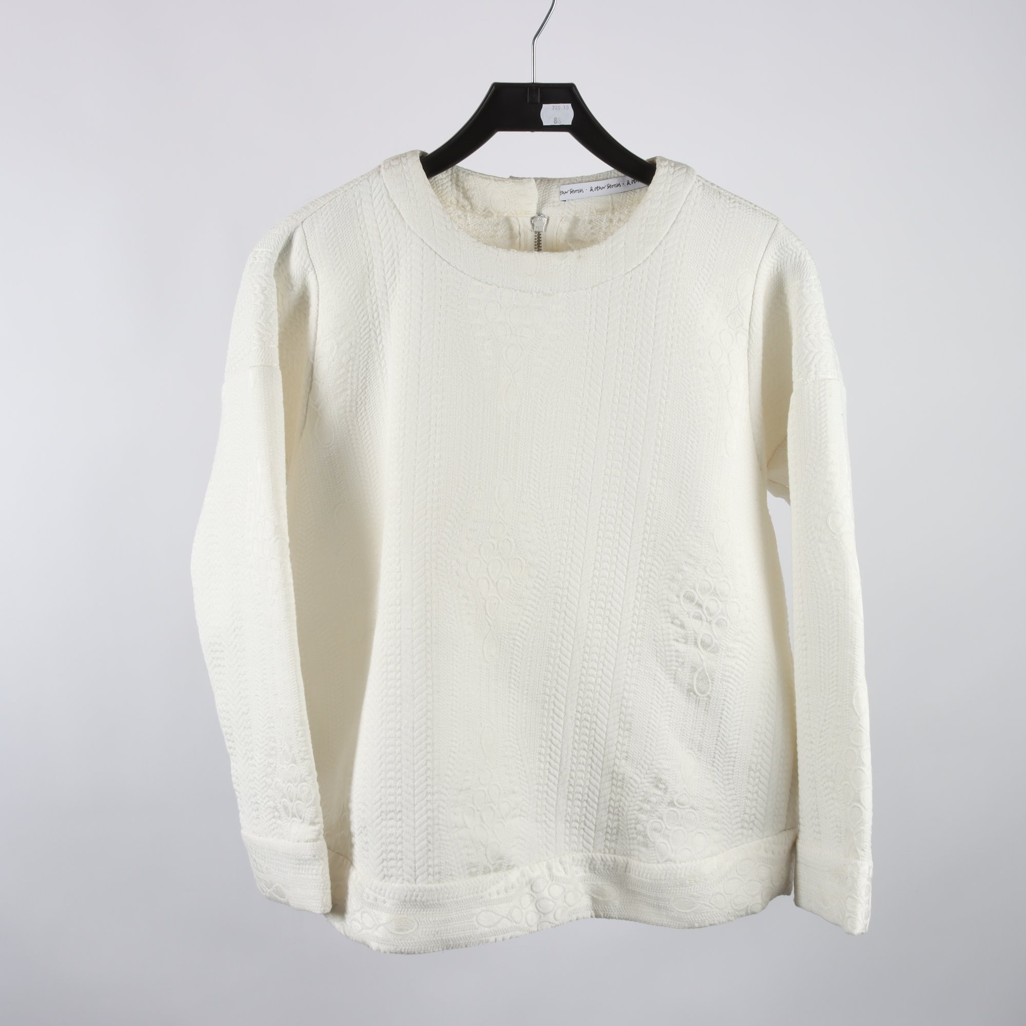 Tröja, & Other Stories, vit, stl. 36