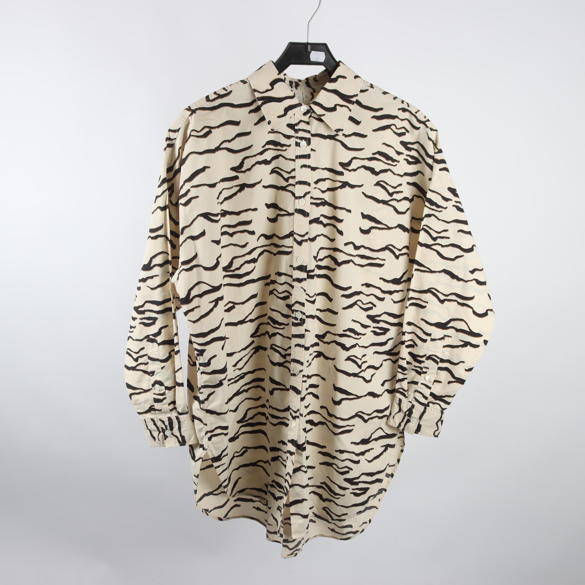 Blus/skjorta, Arket, mönstrad, stl. 34