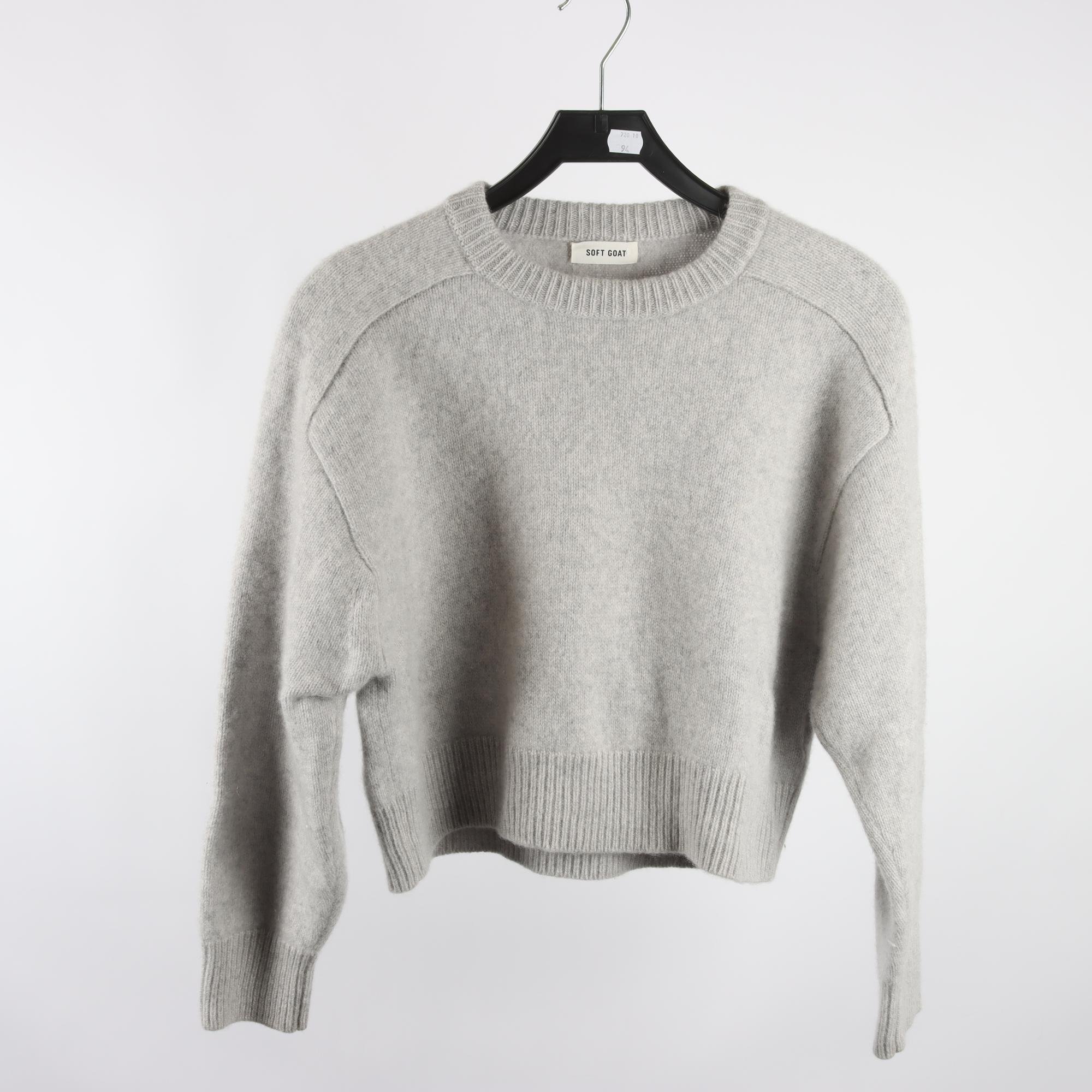 Tröja, Soft Goat, grå, stl. S