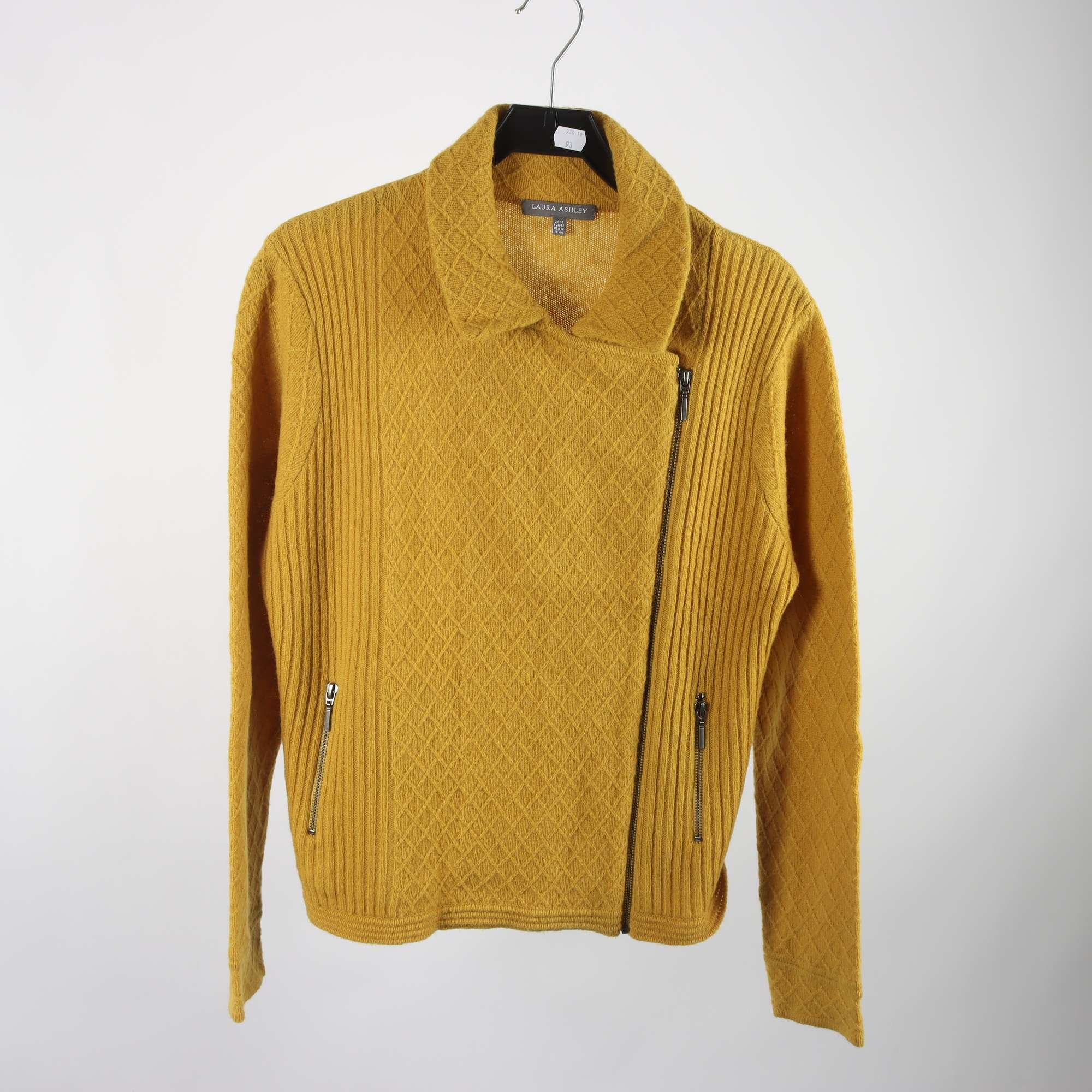 Tröja, Laura Ashley, senapsgul, stl. 42