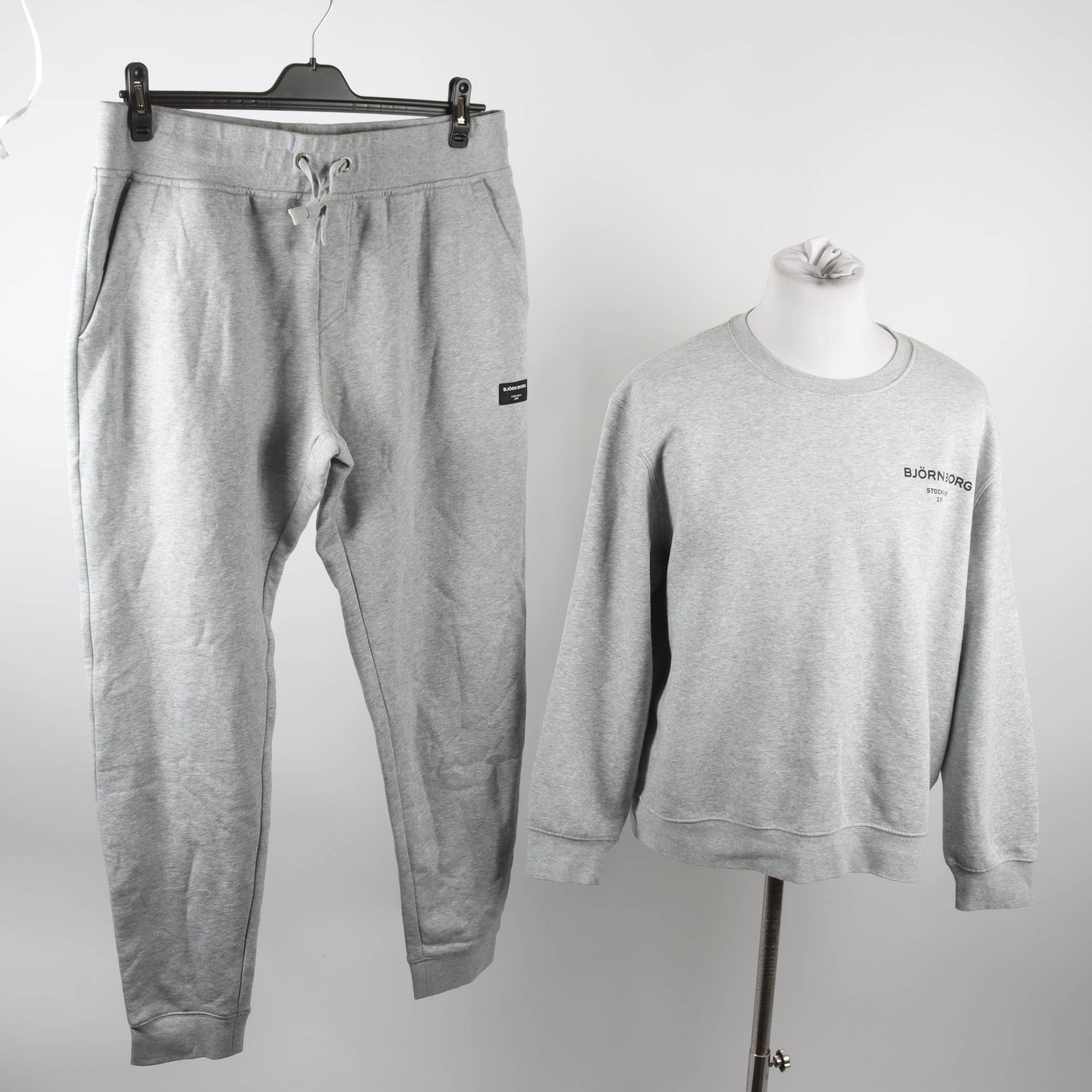 Joggingset, Björn Borg, grå, stl. XL