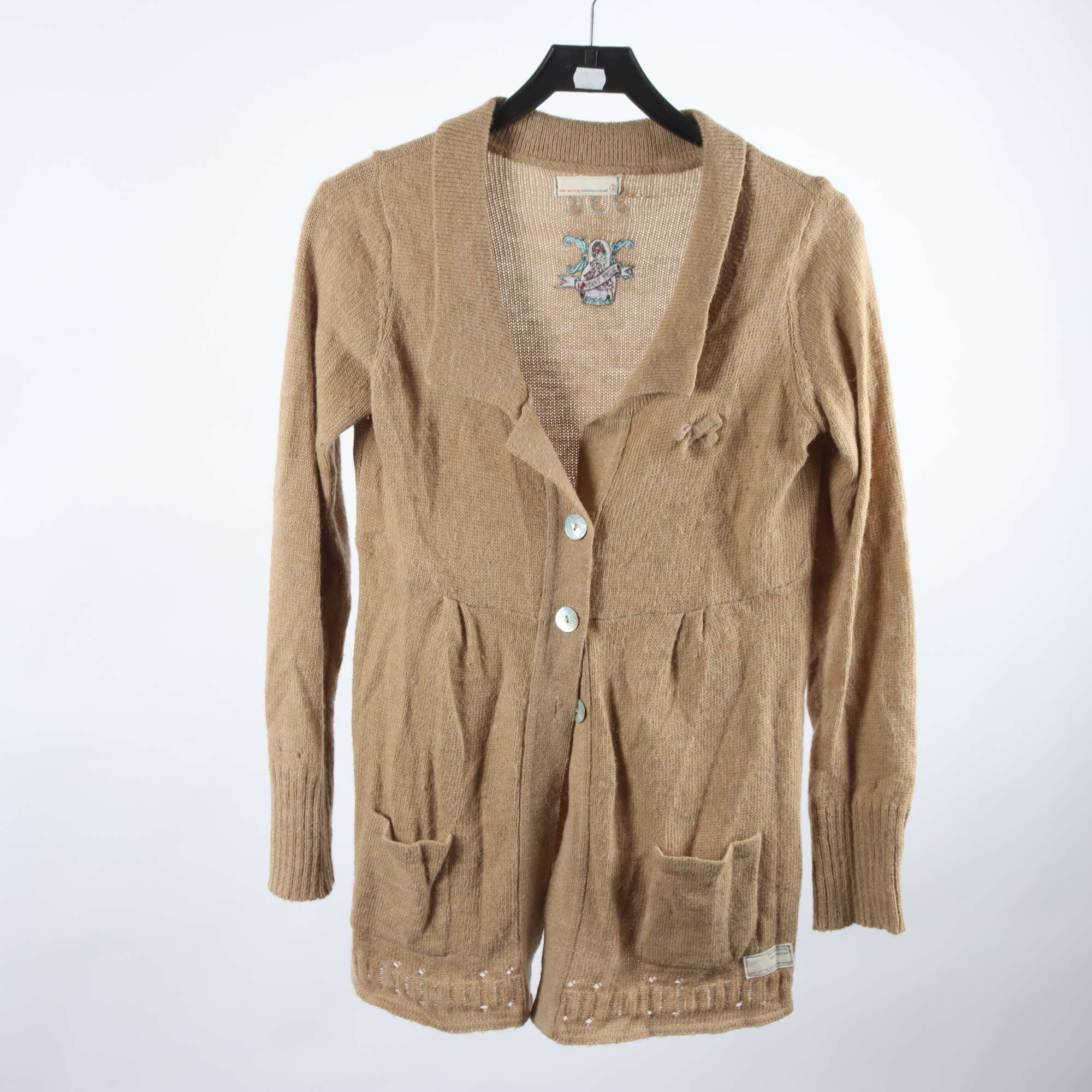 Kofta, Odd Molly, brun, ull, alpaca, stl. M.