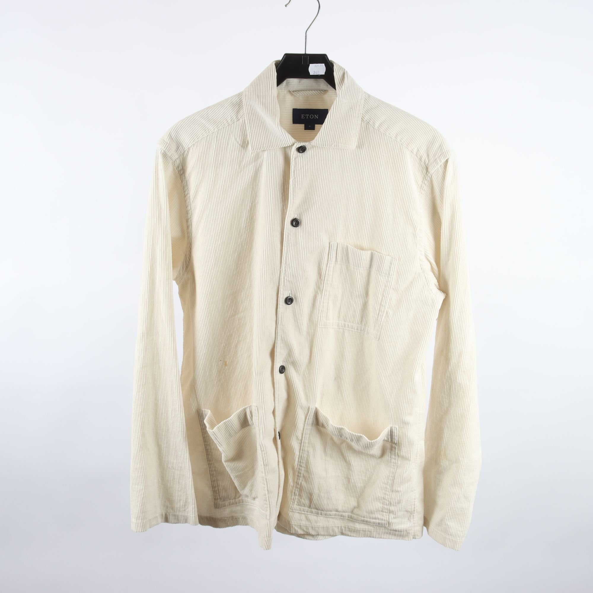 Skjorta/overshirt, Eton, offwhite, manchester. stl. M