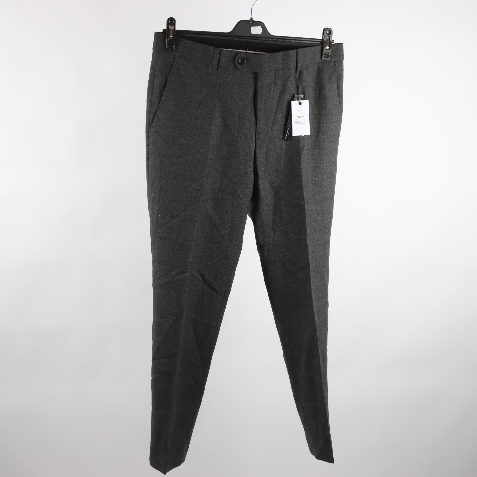 Byxor, Bläck, 2-pack, grå, svart, stl. 50.