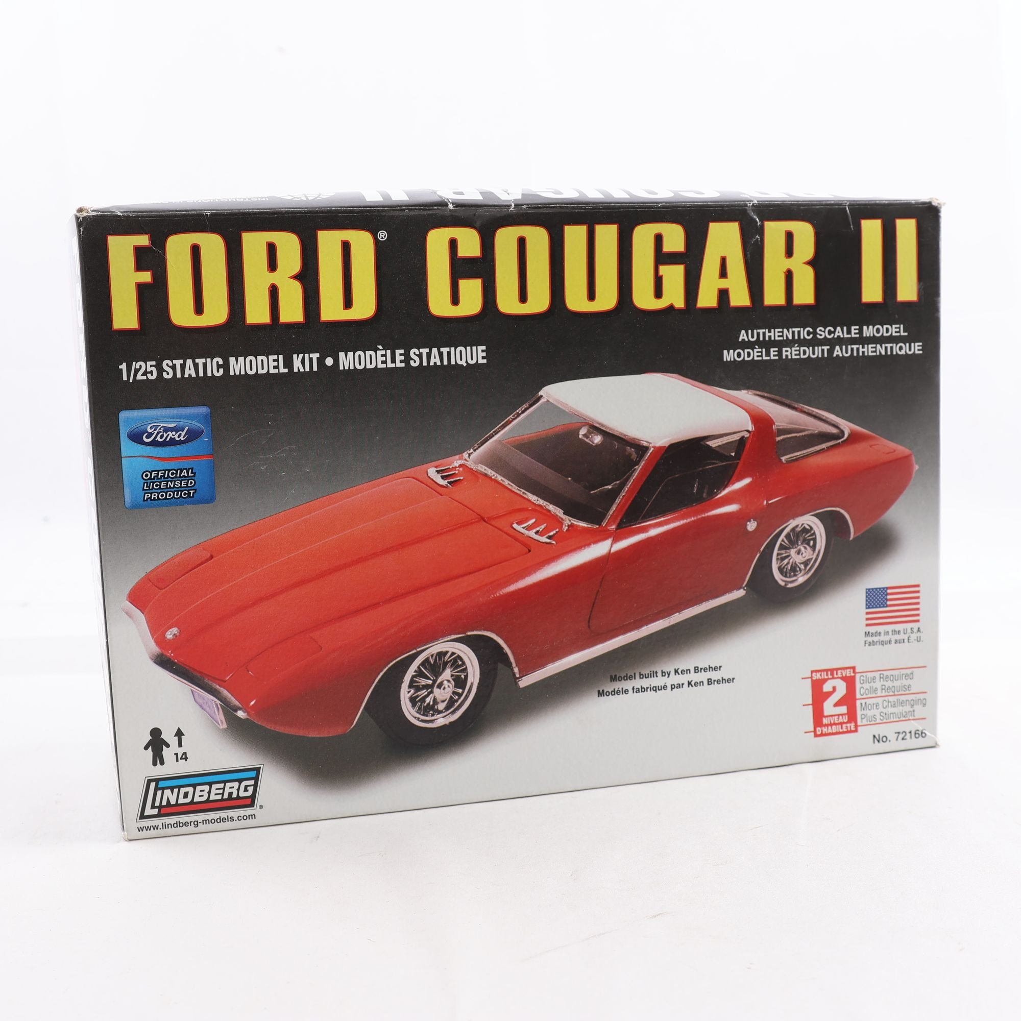 Byggsats, Ford cougar II, lindberg.