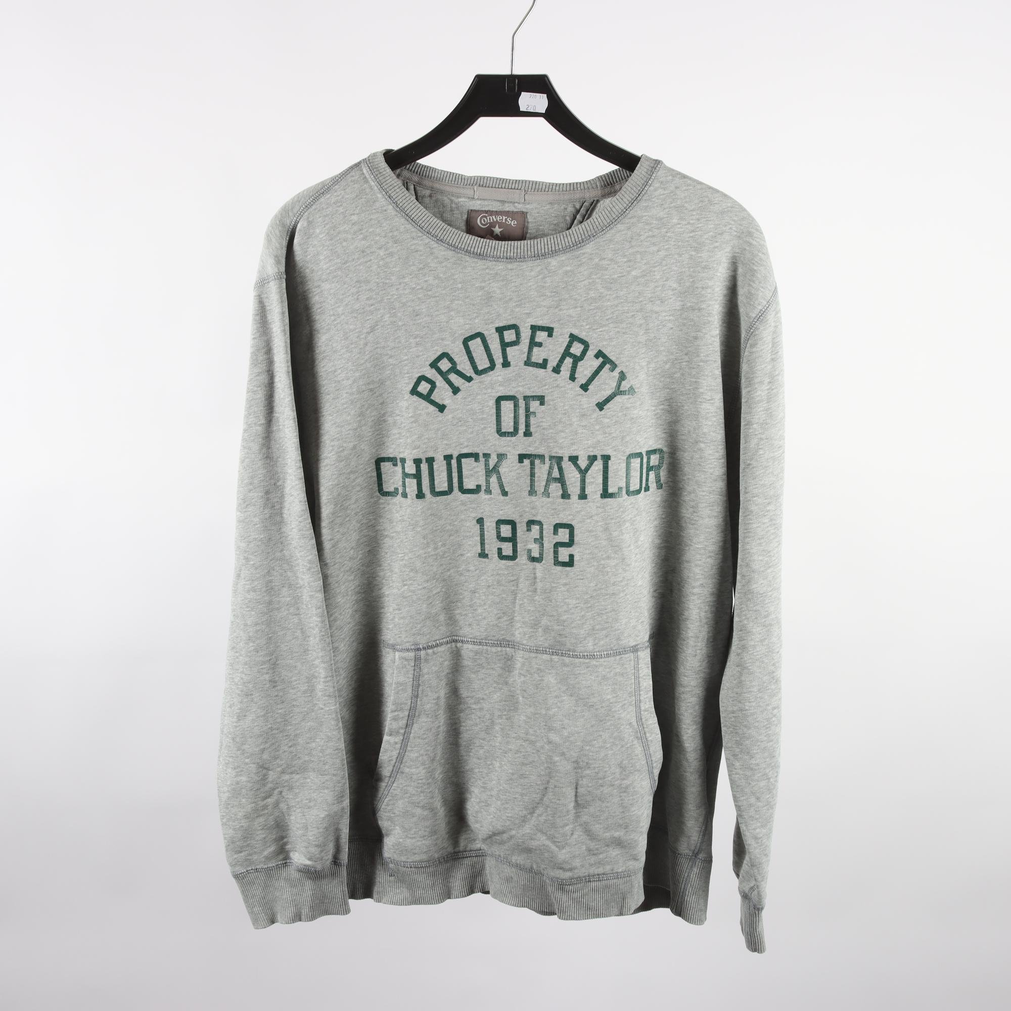 Sweatshirt, Converse, grå, stl. XXL
