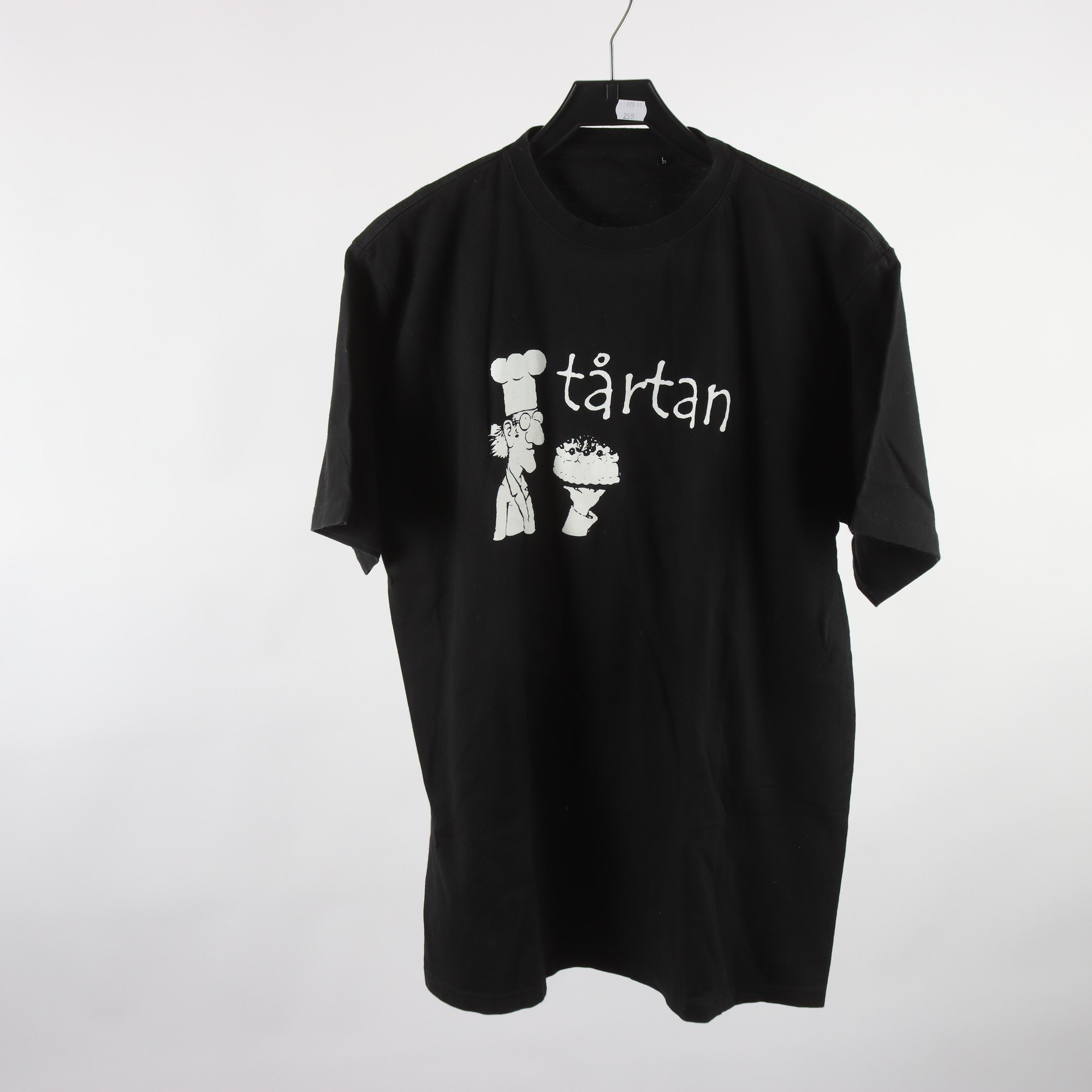 T-shirt, Tårtan, svart, stl. L