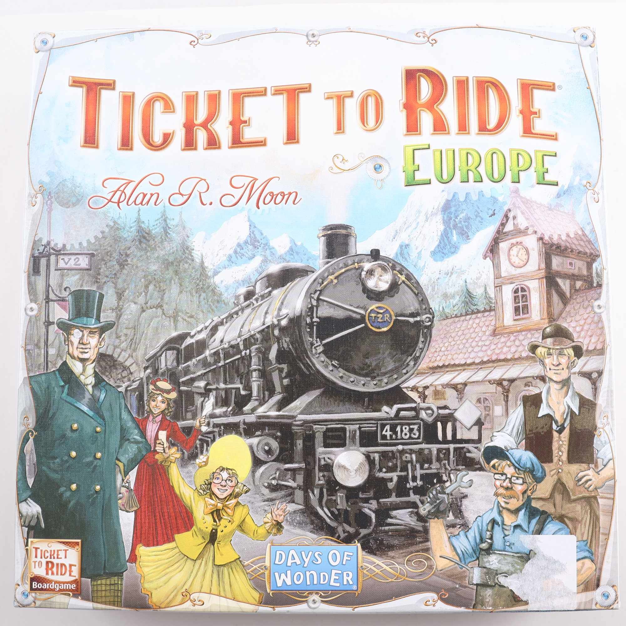 Spel, Ticket to ride,europe, days of wonder.