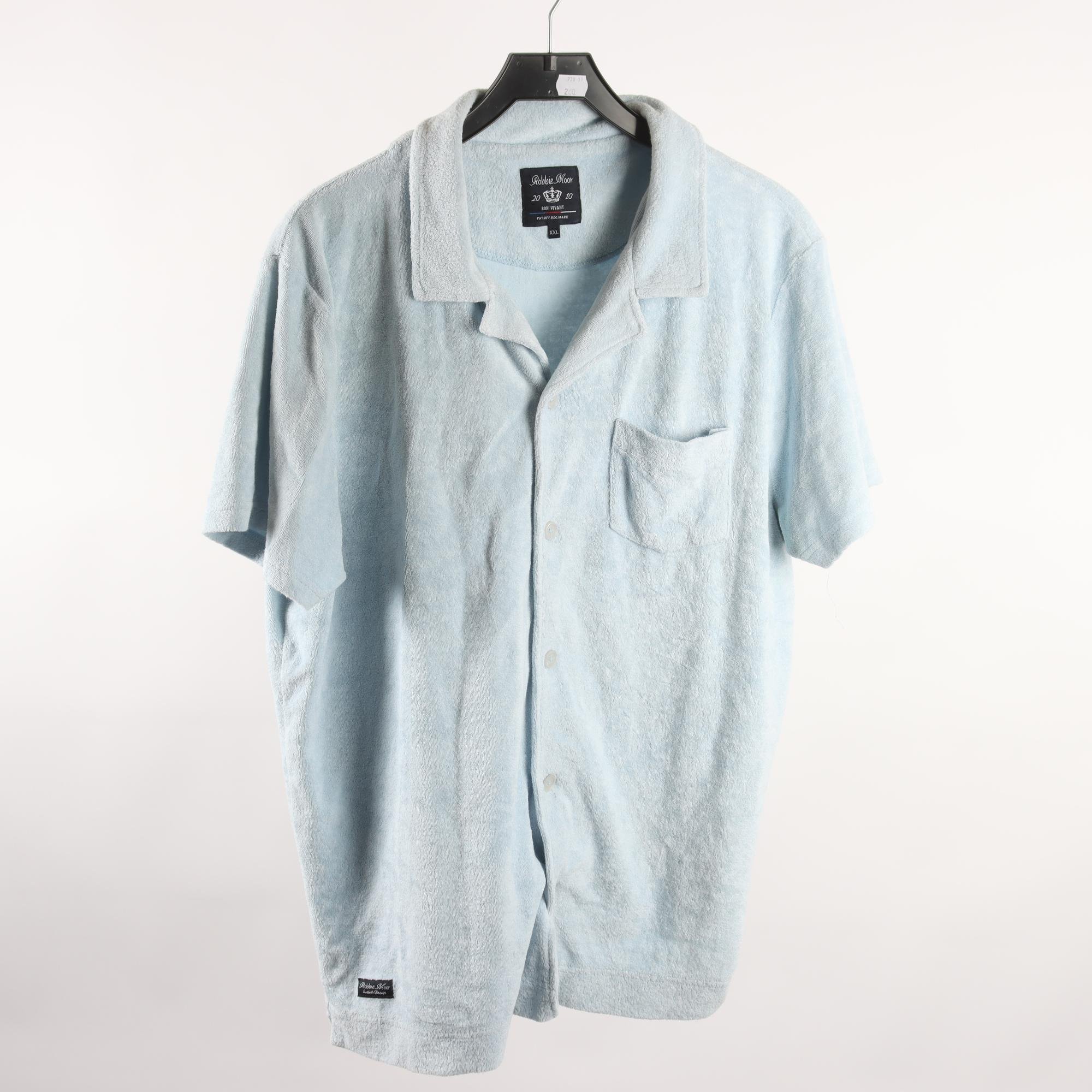 Skjorta/tröja, Robbie Moor, blå, stl. XXL