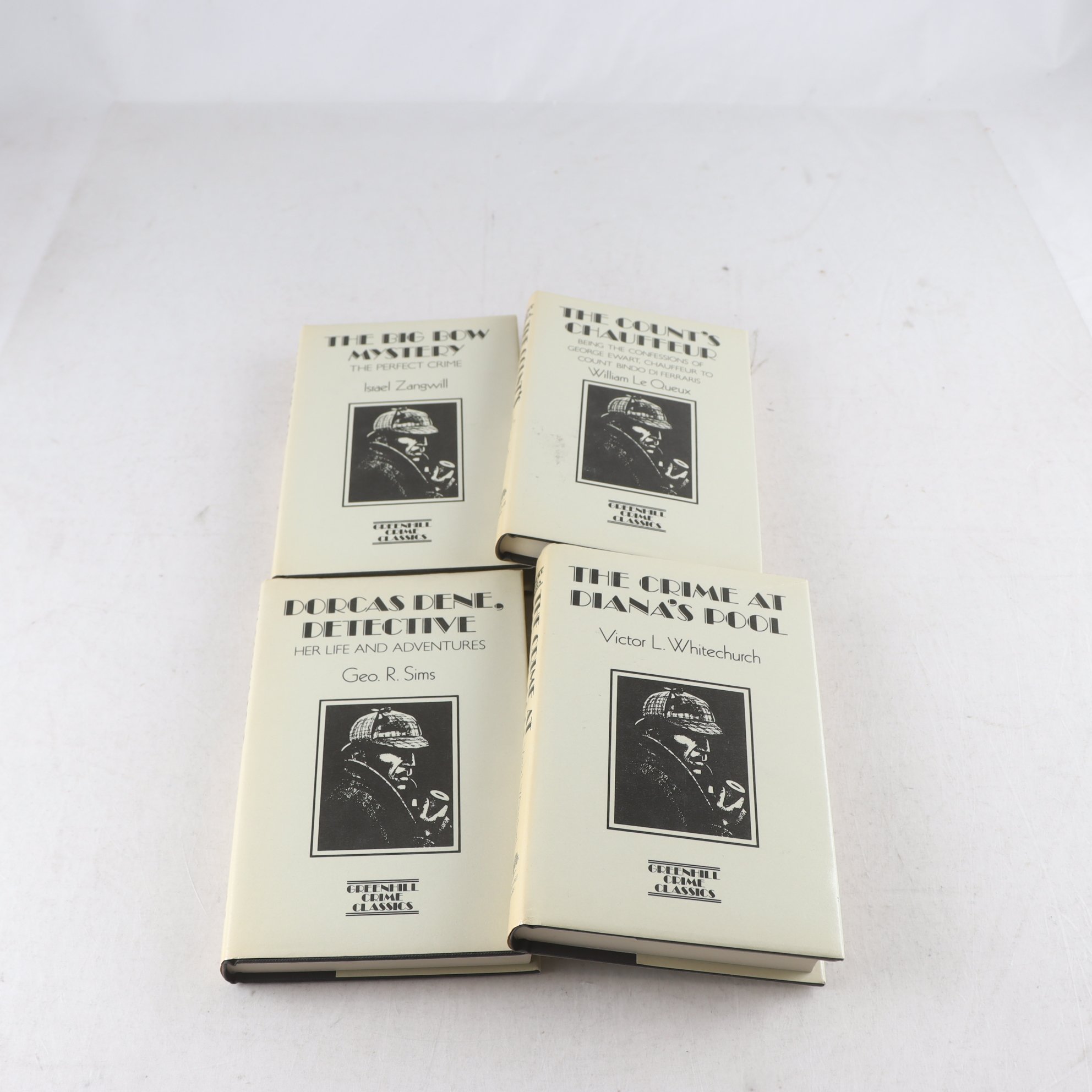 Greenhill Crime Classics, bokpaket med 4 volymer