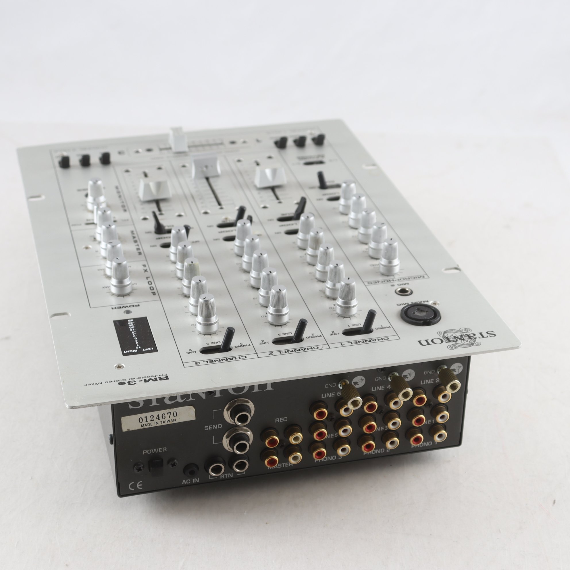 Stereo mixer, Stanton RM-3s. Samfraktas ej.