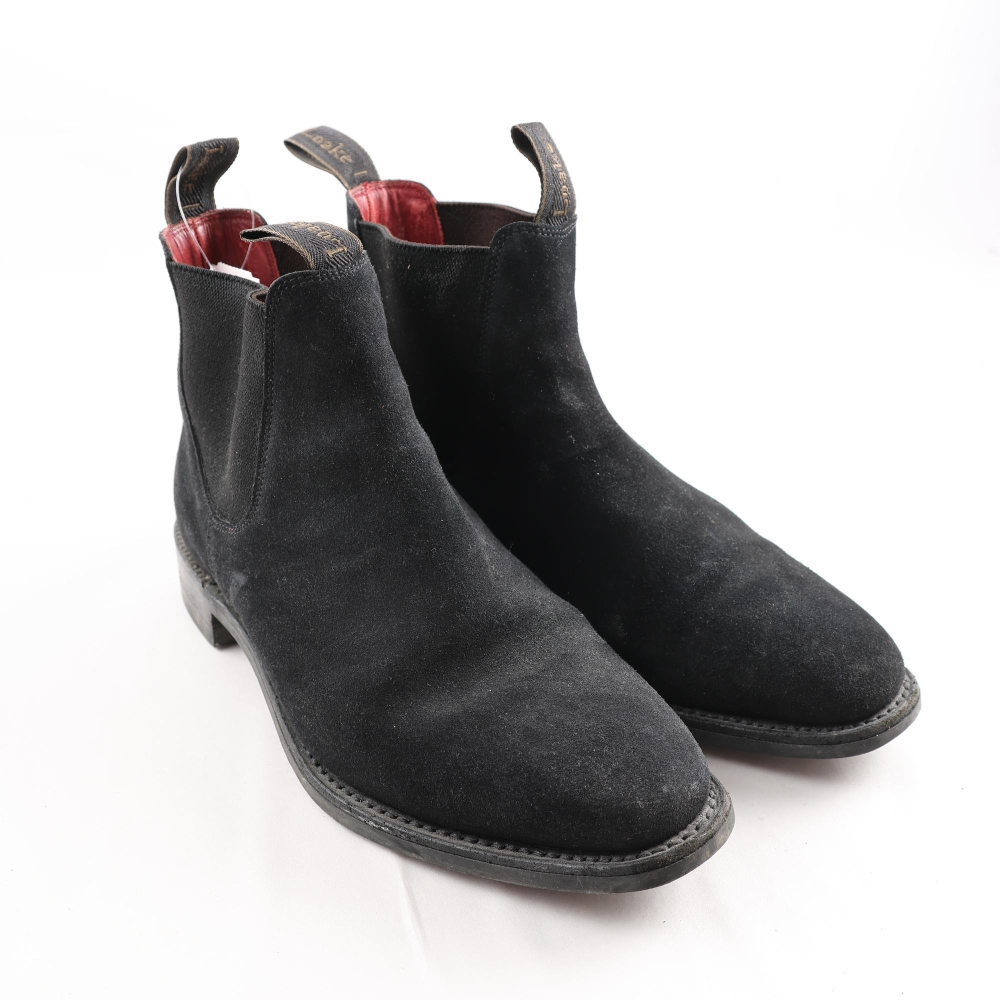 Boots, Loake, läder, stl. 40