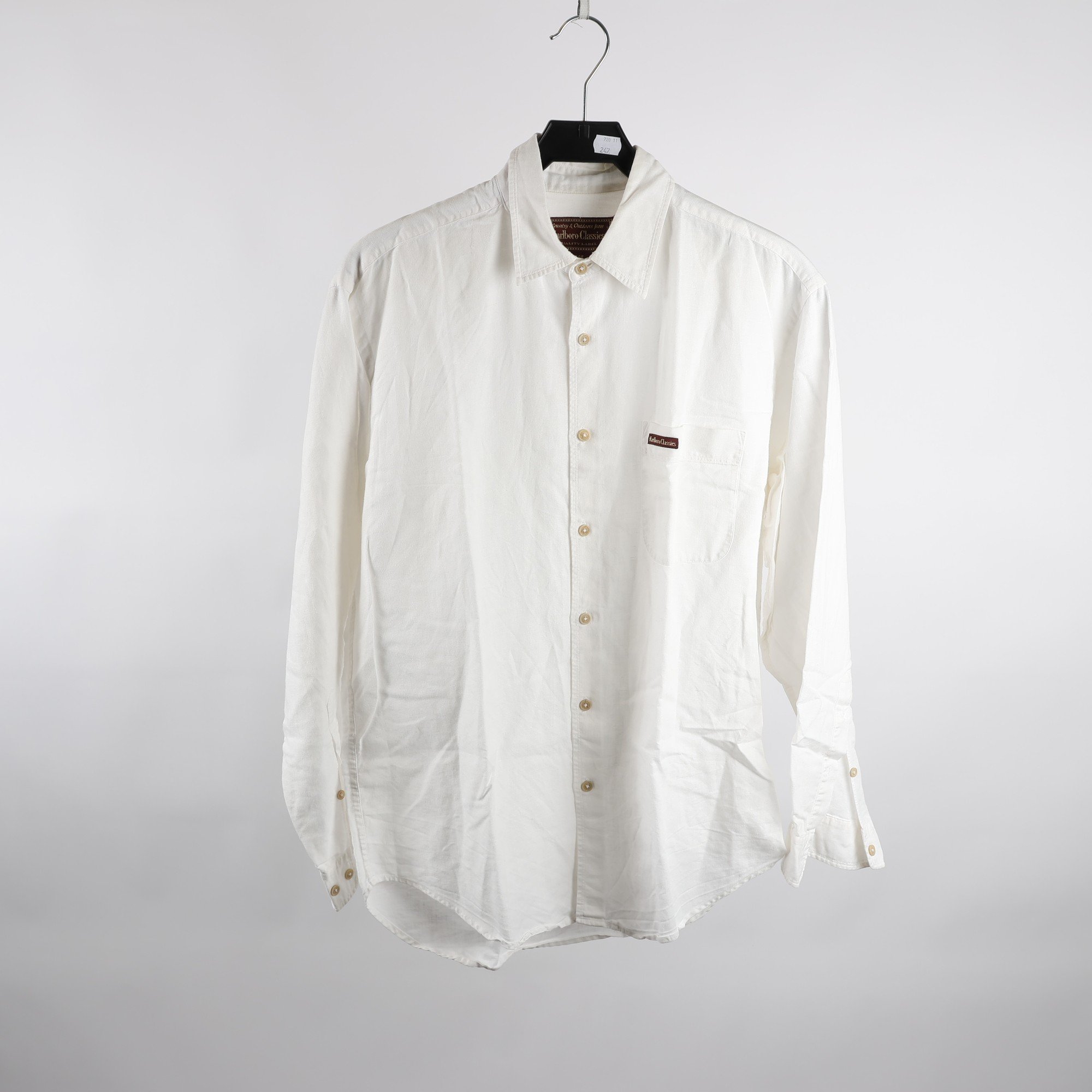 Skjorta, Marlboro Classics, vit, stl. L