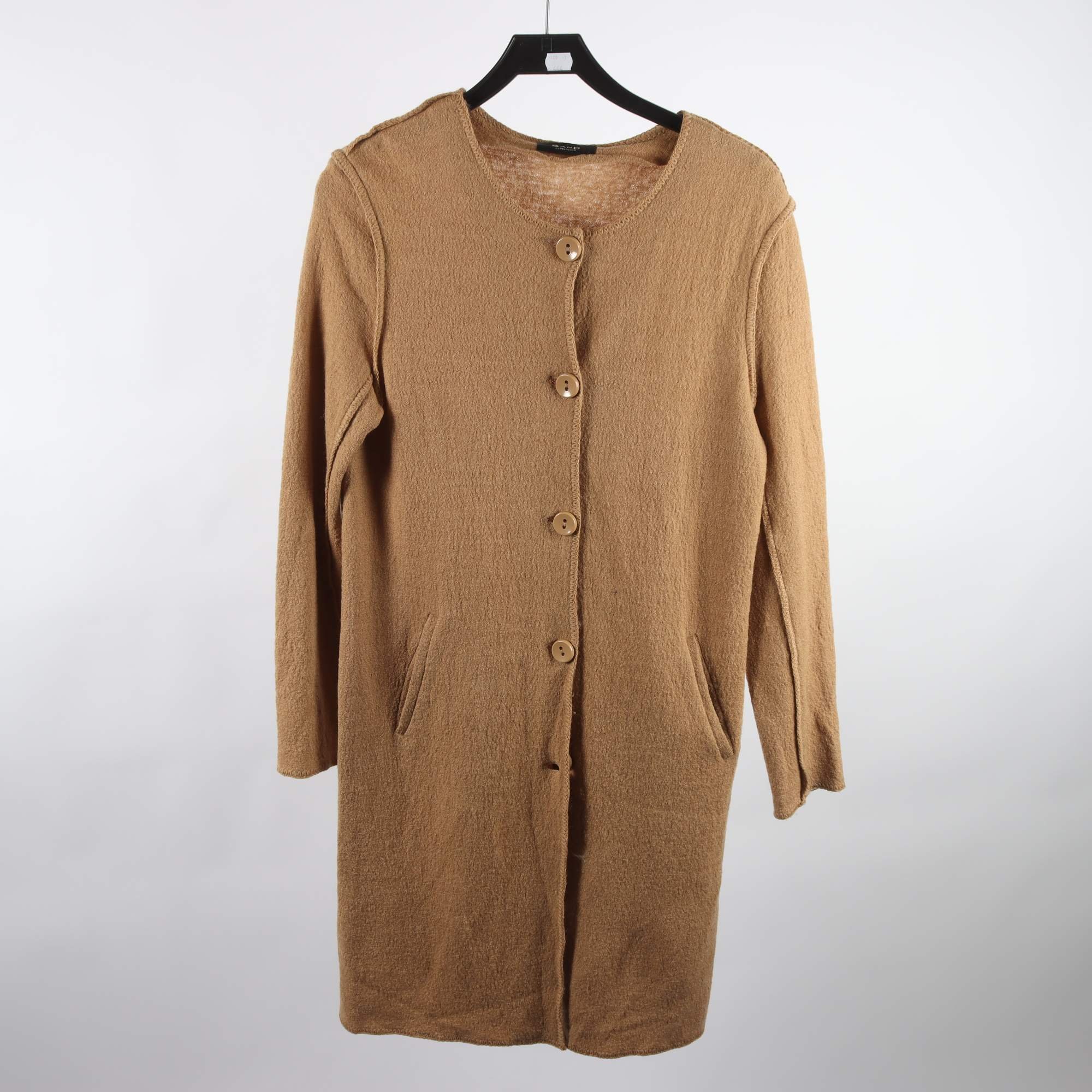 Kofta, Sand, brun, 100% ull, stl. L.