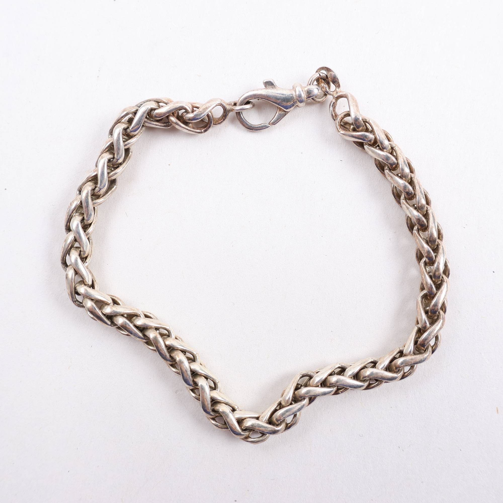 Armband, silver, vikt: 15g