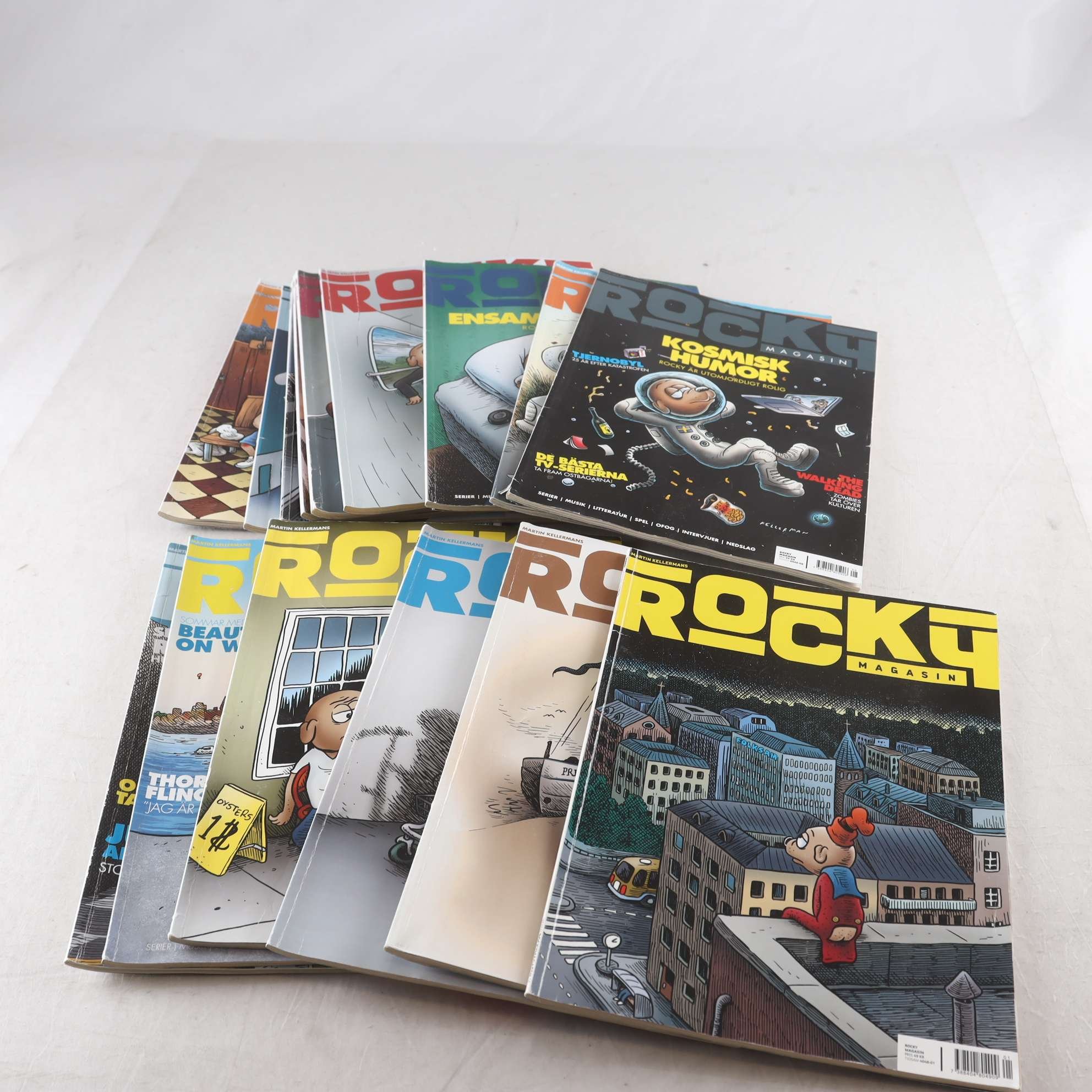 Tidskrifter, Rocky magasin, 15 st.