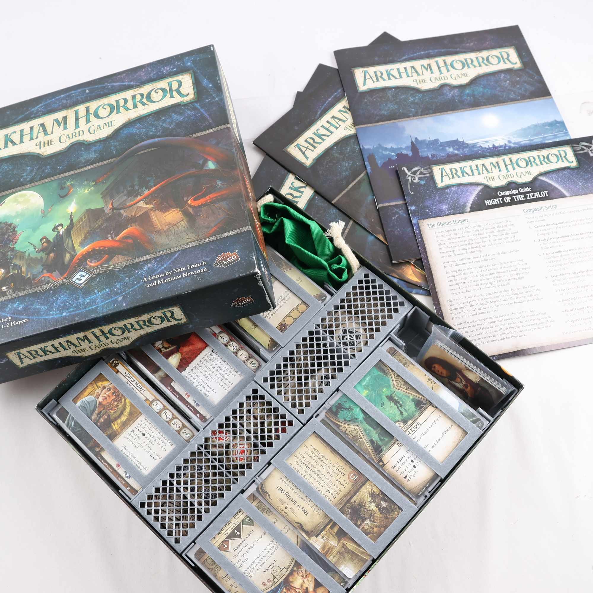 Spel, Arkham horror, card game, LCG.