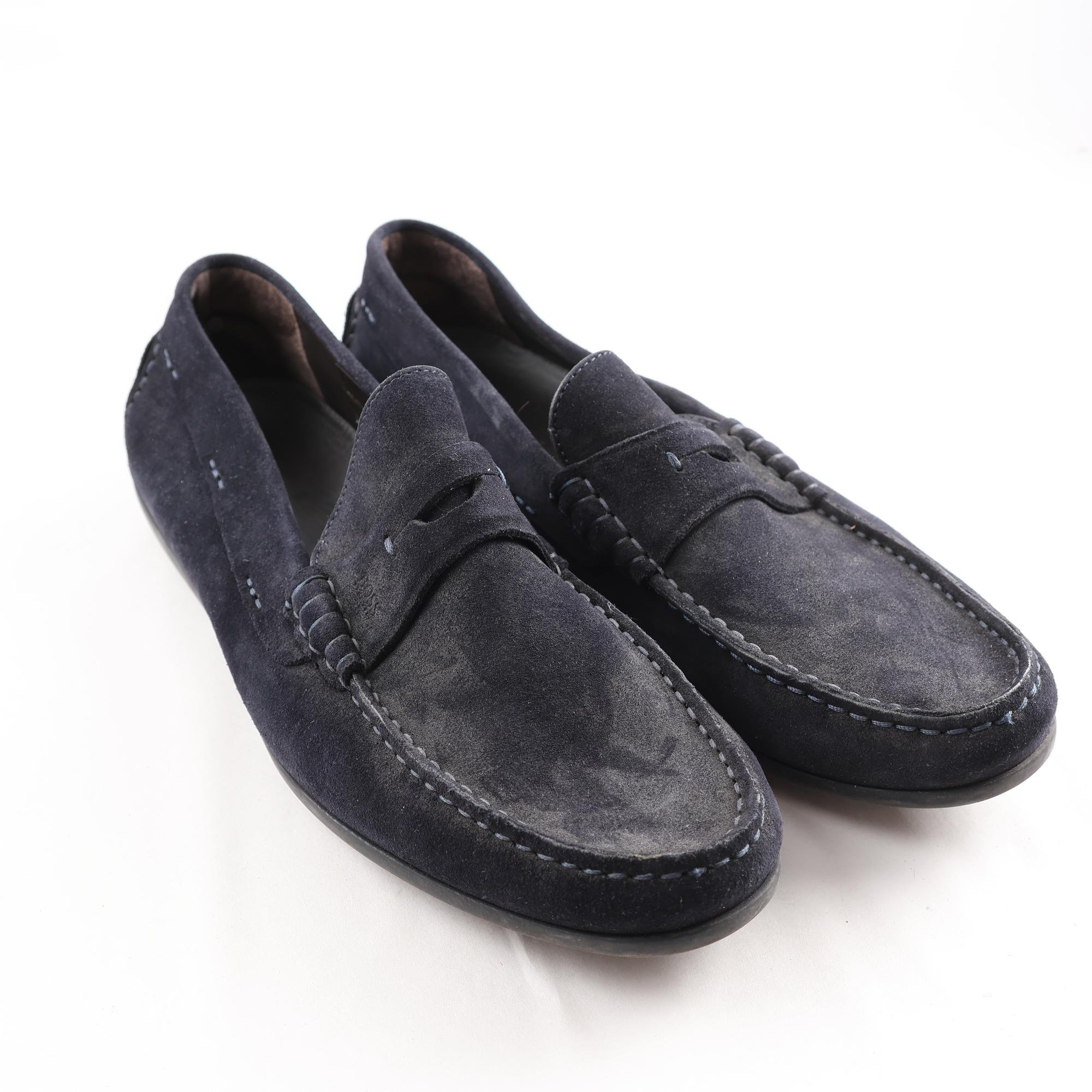 Loafers, Hugo Boss, läder, stl. 43