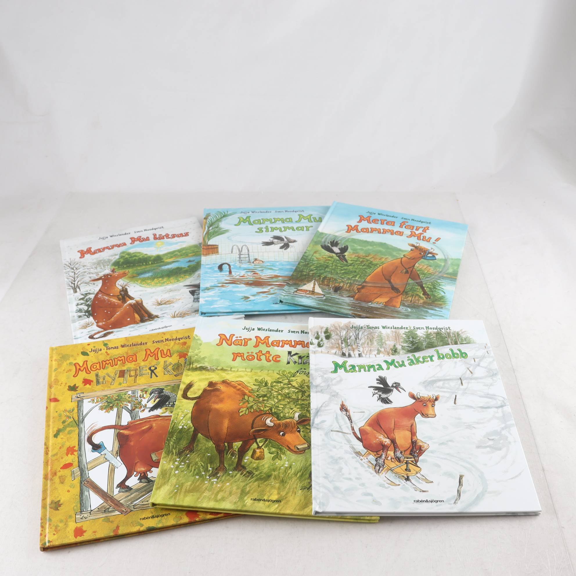 Mamma Mu, bokpaket med 6 volymer