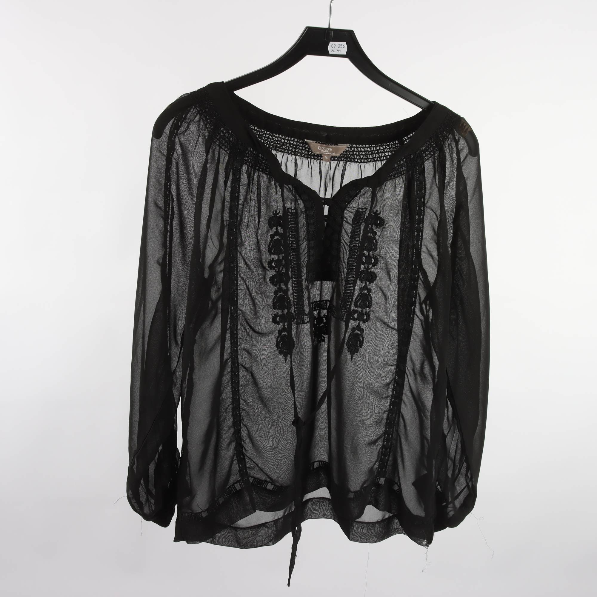 Blus, Dotted Blue, stl. M