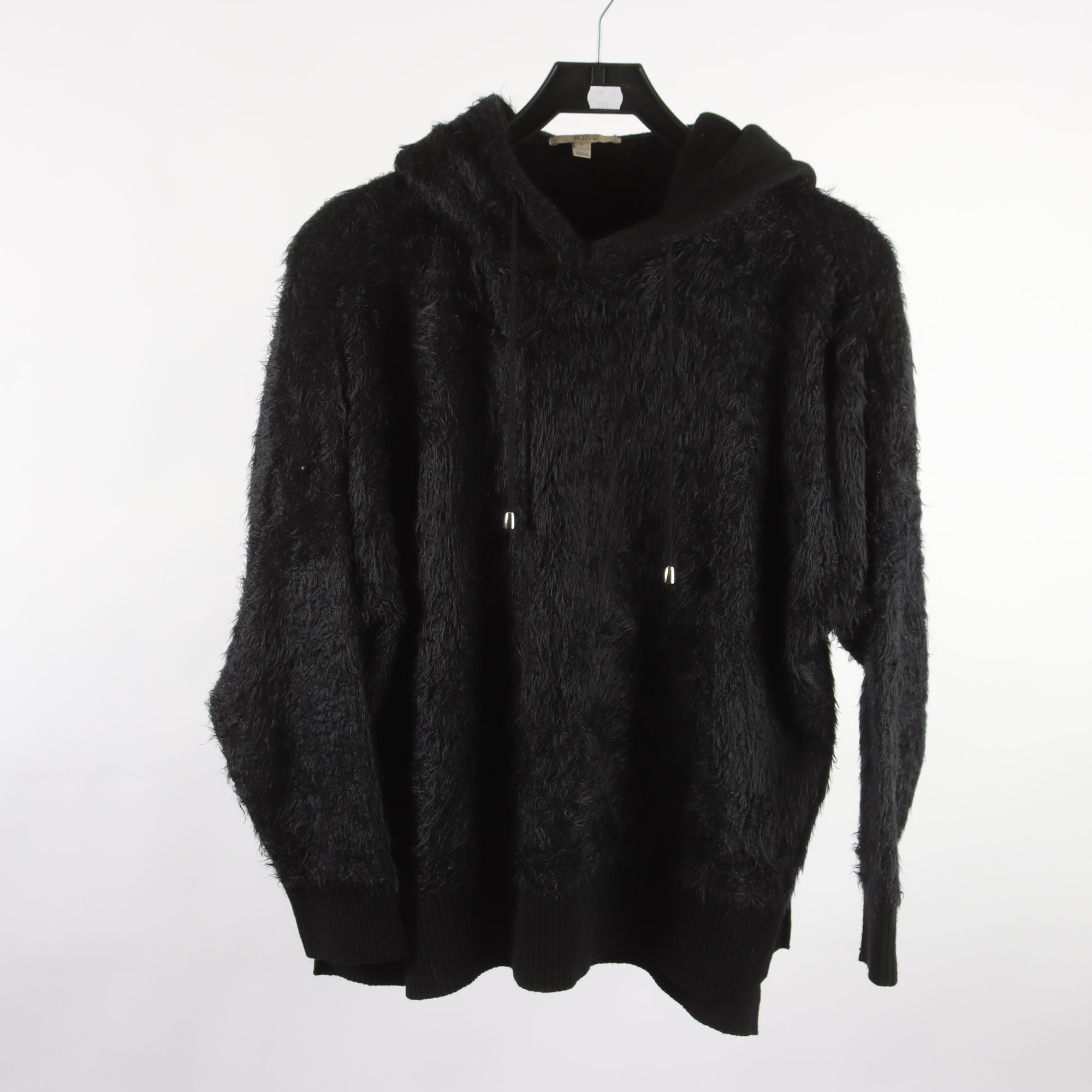 Hoodie, Dagmar, svart, hårig, stl. S.