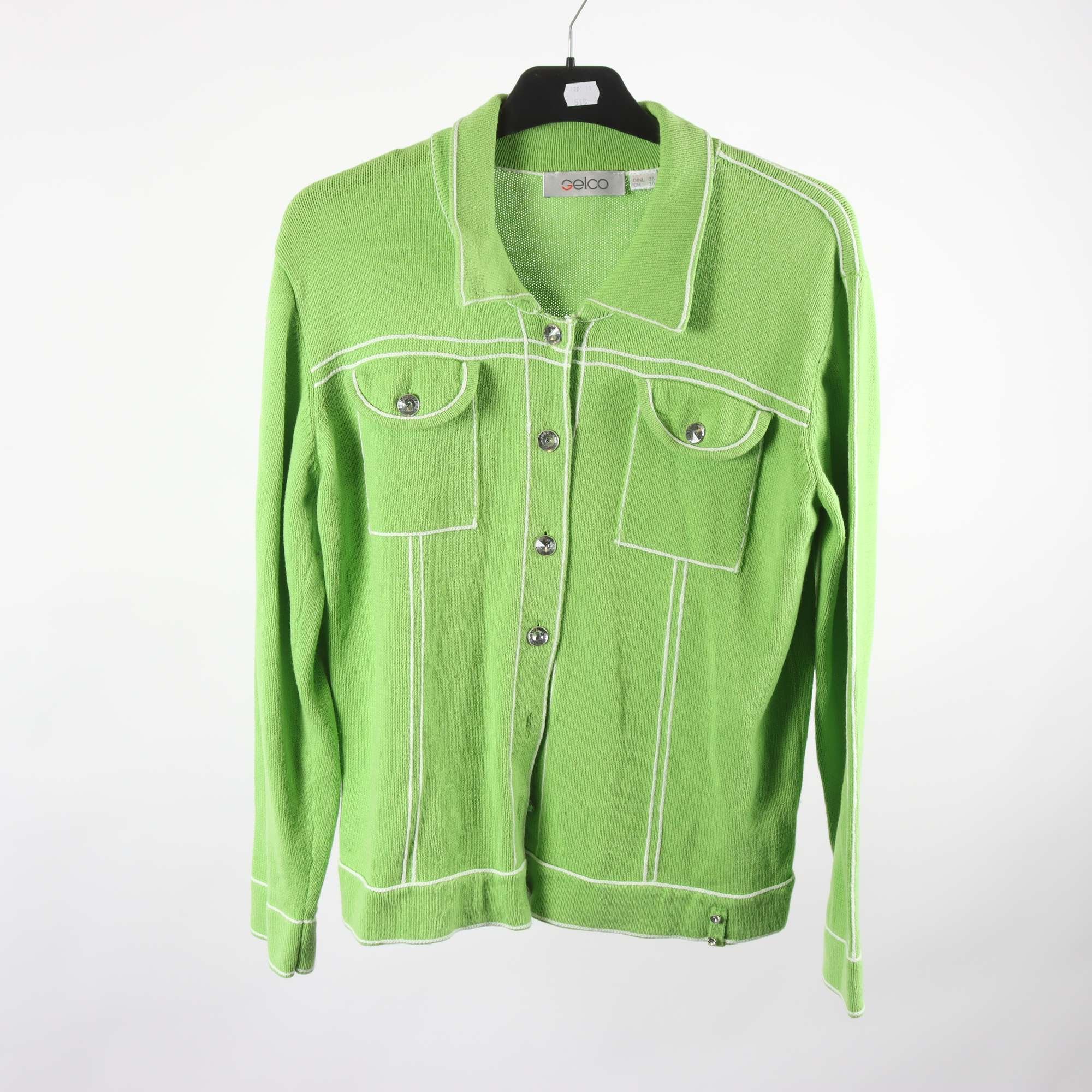 Kofta, Gelco, grön, stl. 38.