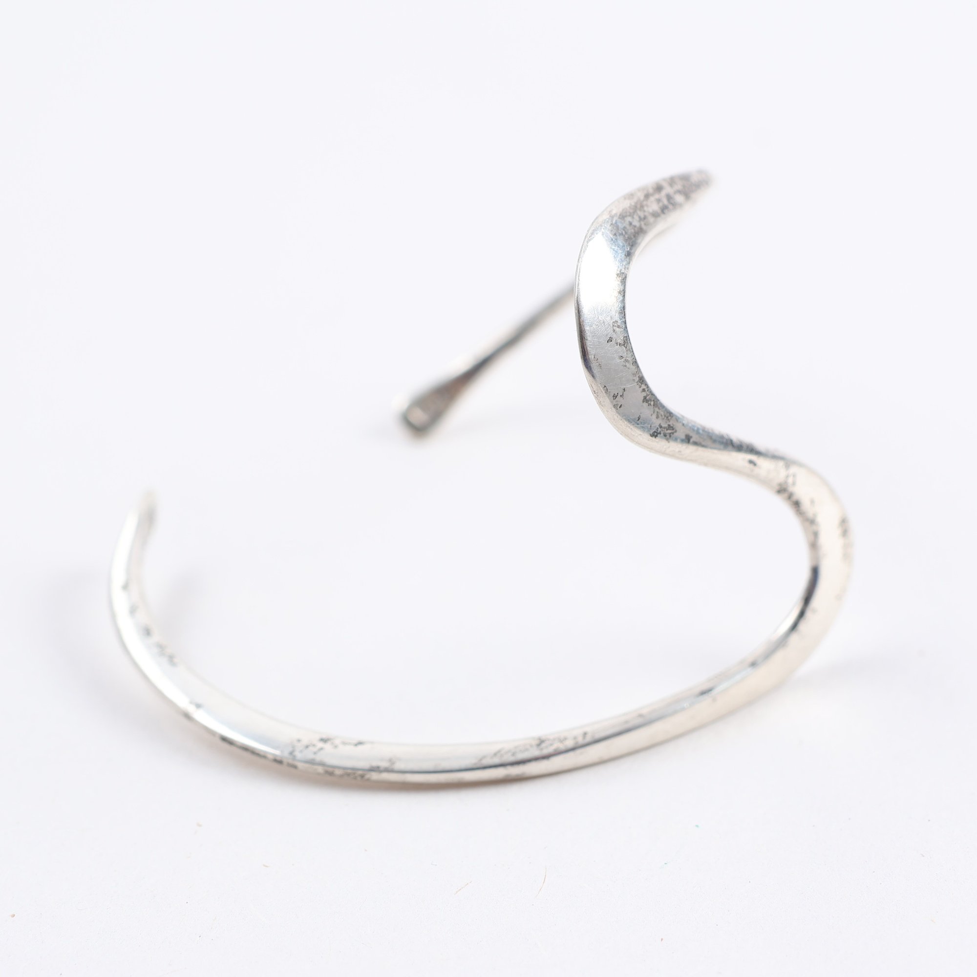 Bangle, silver, vikt: 12.6g