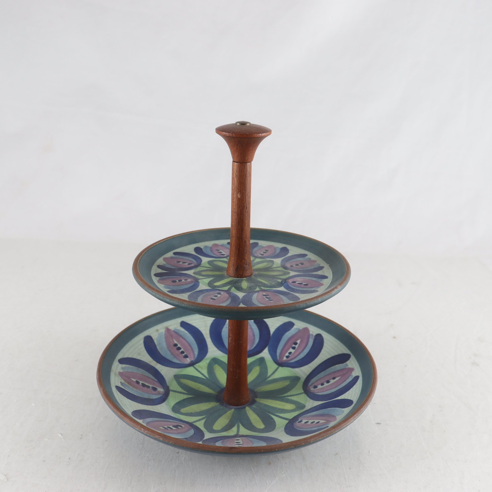 Kakfat, Olga Nawothnig, ”Viola” KMK Keramik Manufaktur. Samfraktas ej.