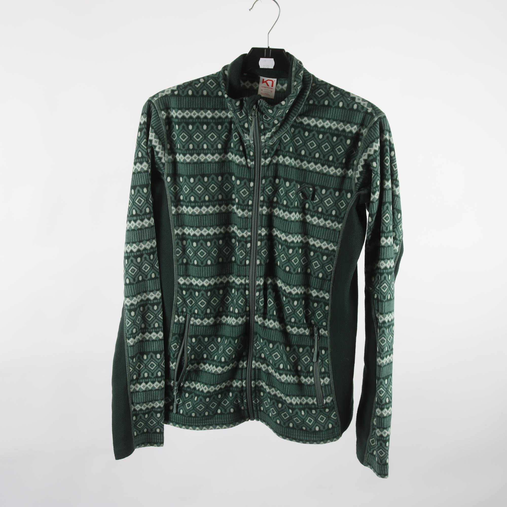 Fleecetröja, Kari Traa, grön, stl. M.