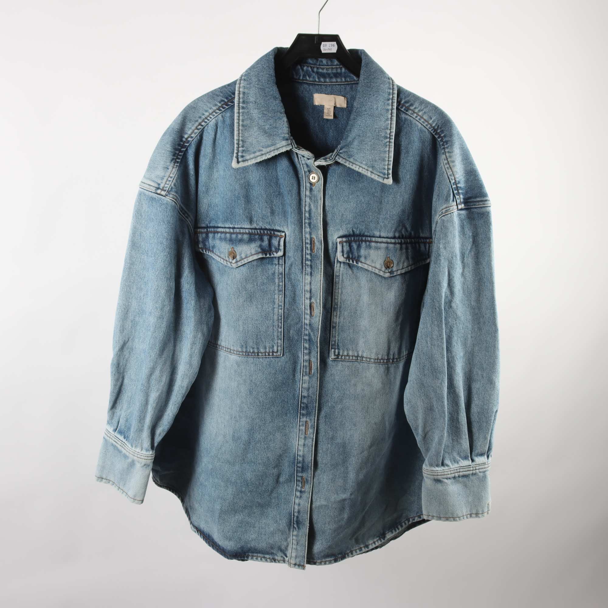 Jeansskjorta, H&M, stl. L
