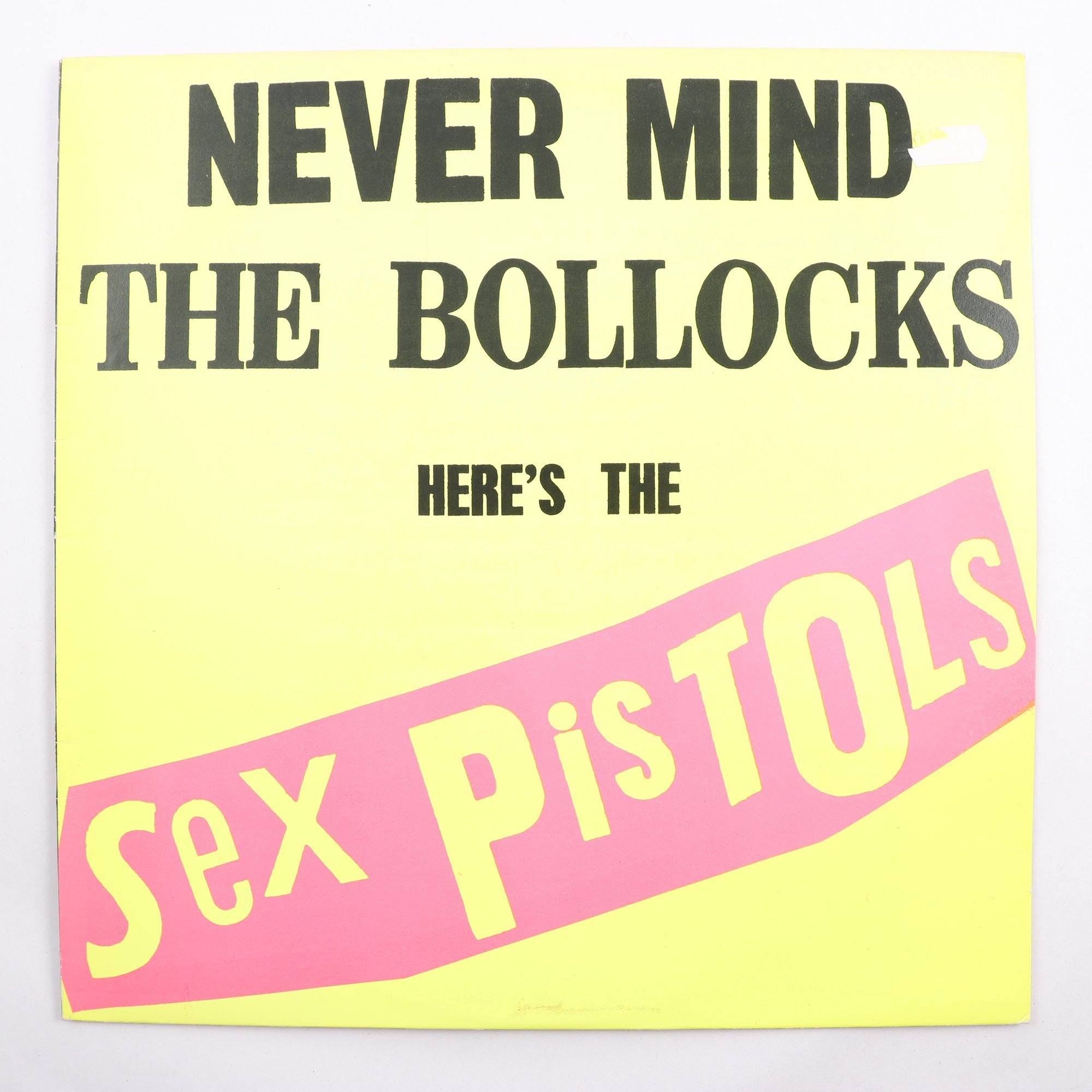 LP Sex Pistols, Never Mind The Bollocks Here’s The Sex Pistols