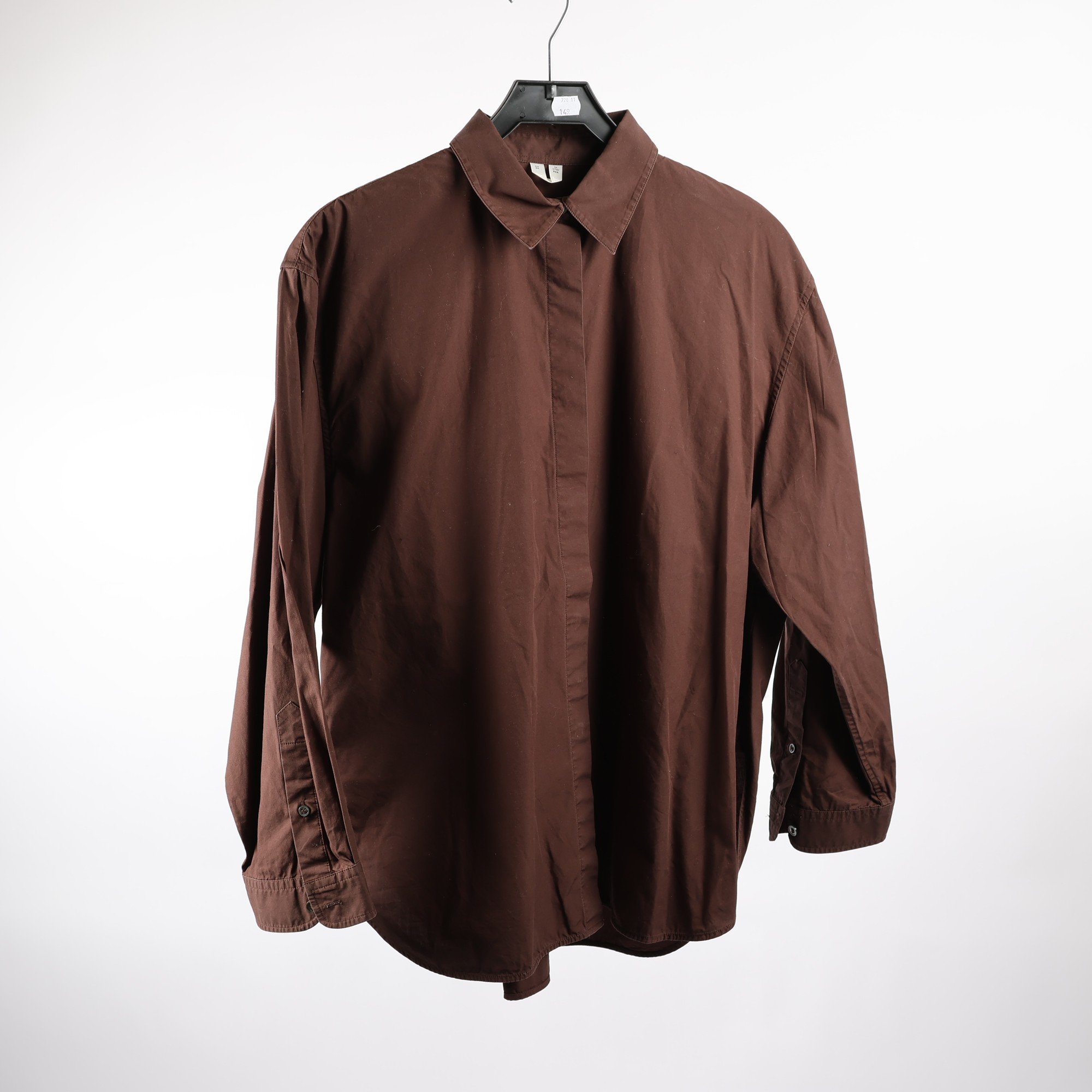 Blus/skjorta, Arket, brun, stl. 40