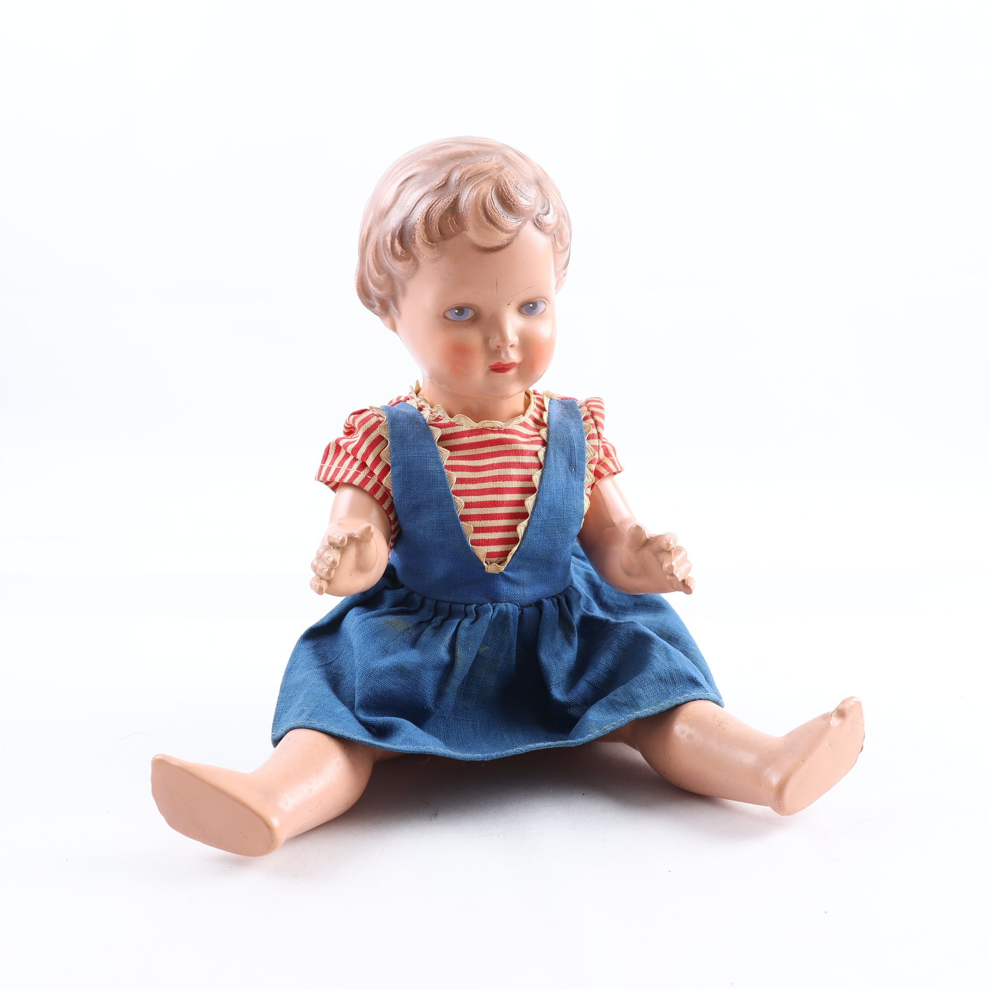 Docka, Sköldpaddsdocka, fr 40/50 talet.