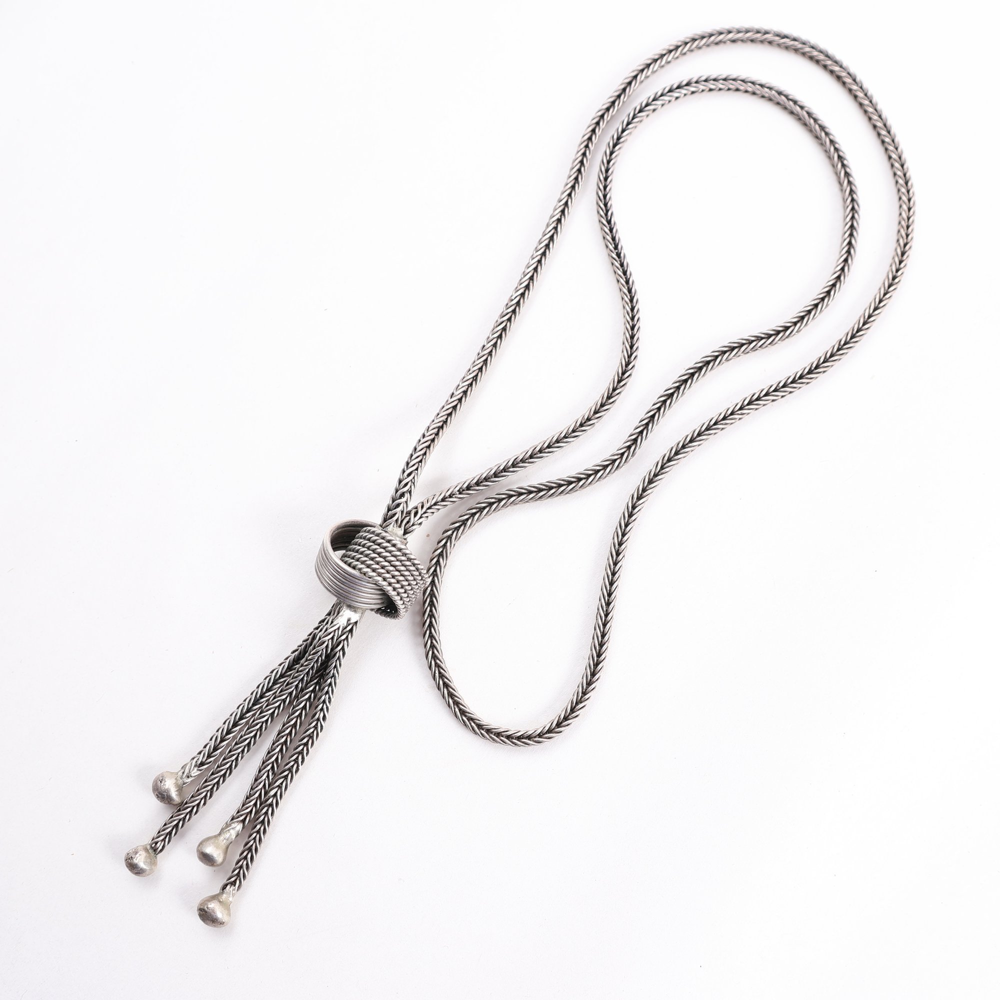 Halsband, silver, vikt: 53.8g