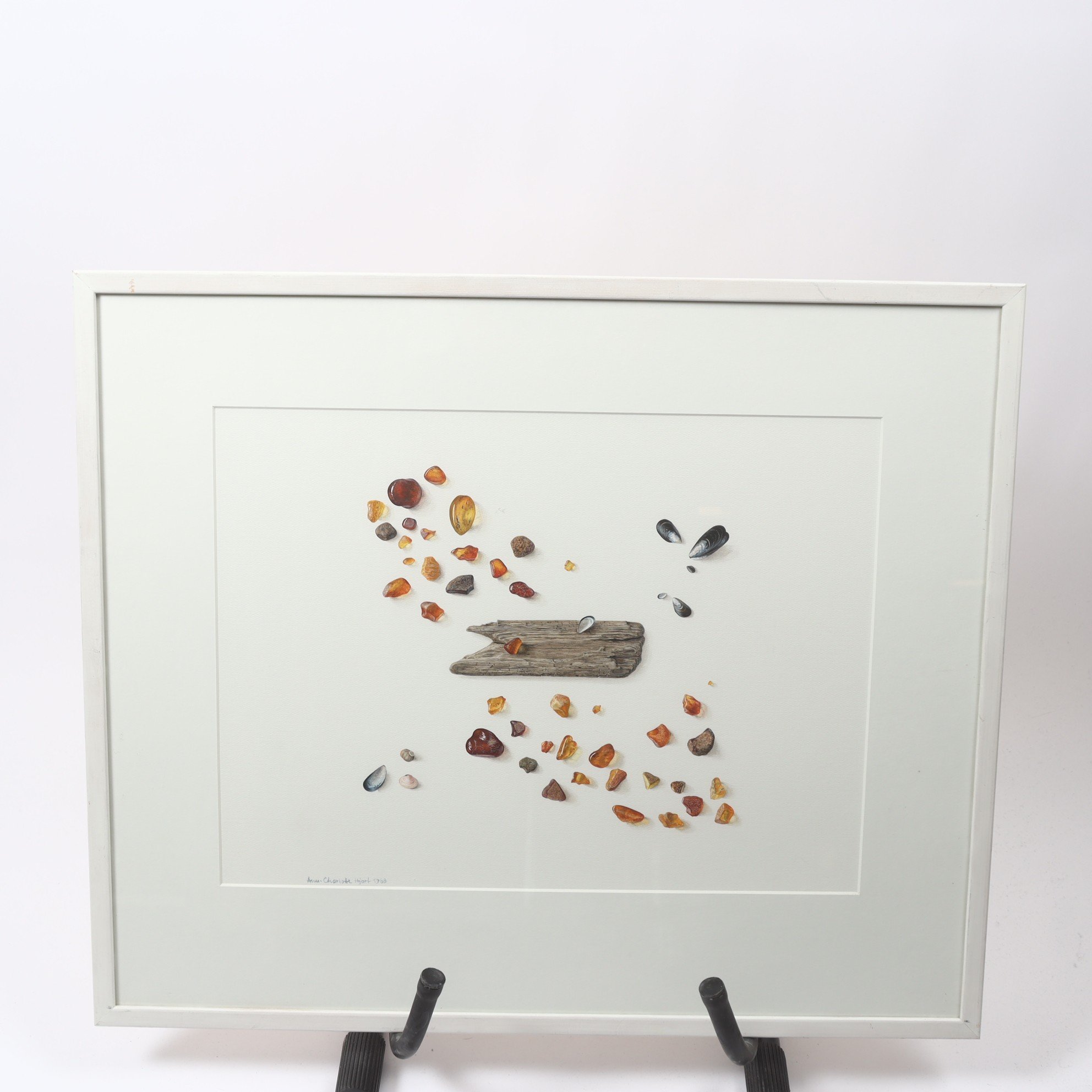 Akvarell, Ann-Charlotte Hjort (1939-), sign. 1988. Endast avhämtning.