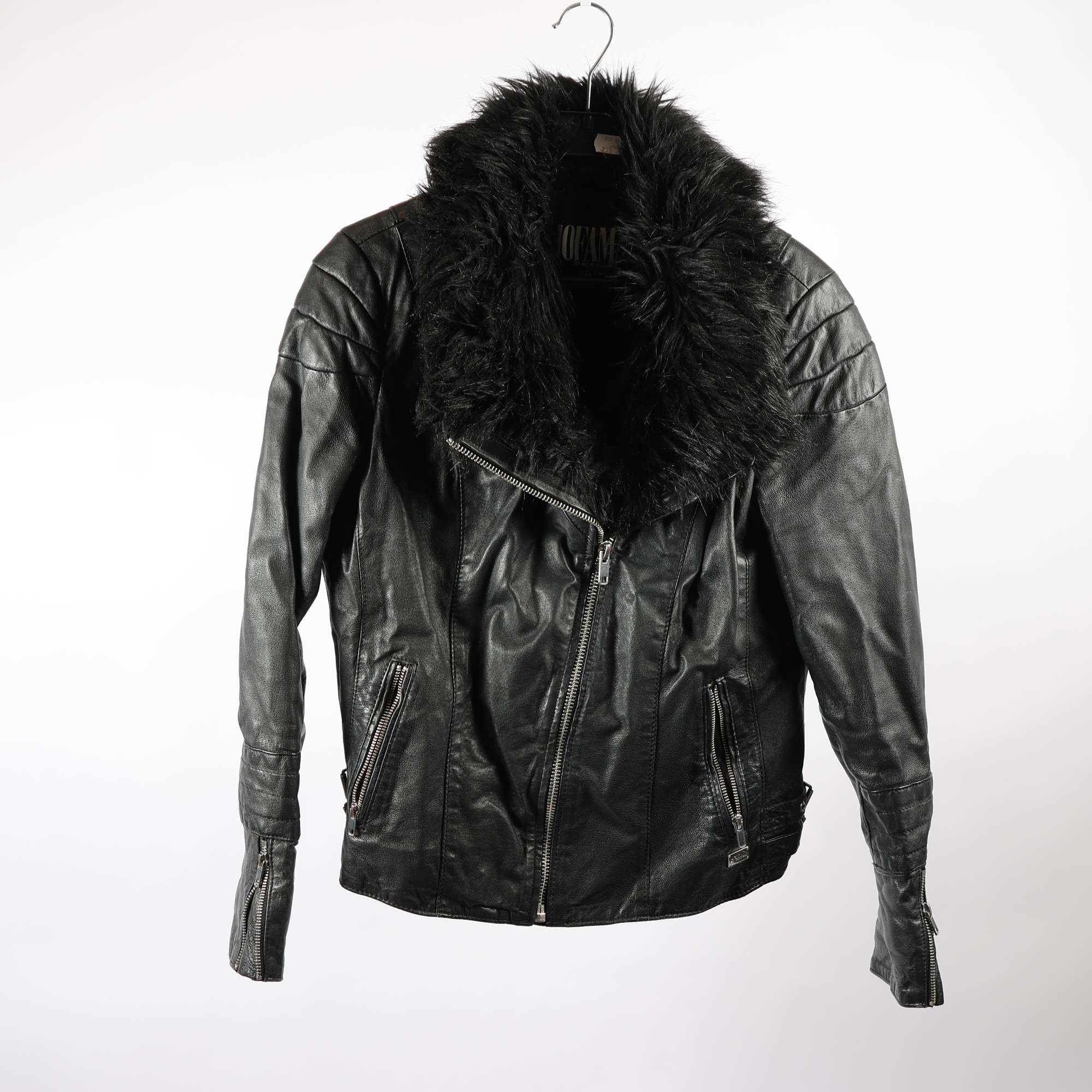 Skinnjacka, Jofama By Kenza, svart, stl. 42