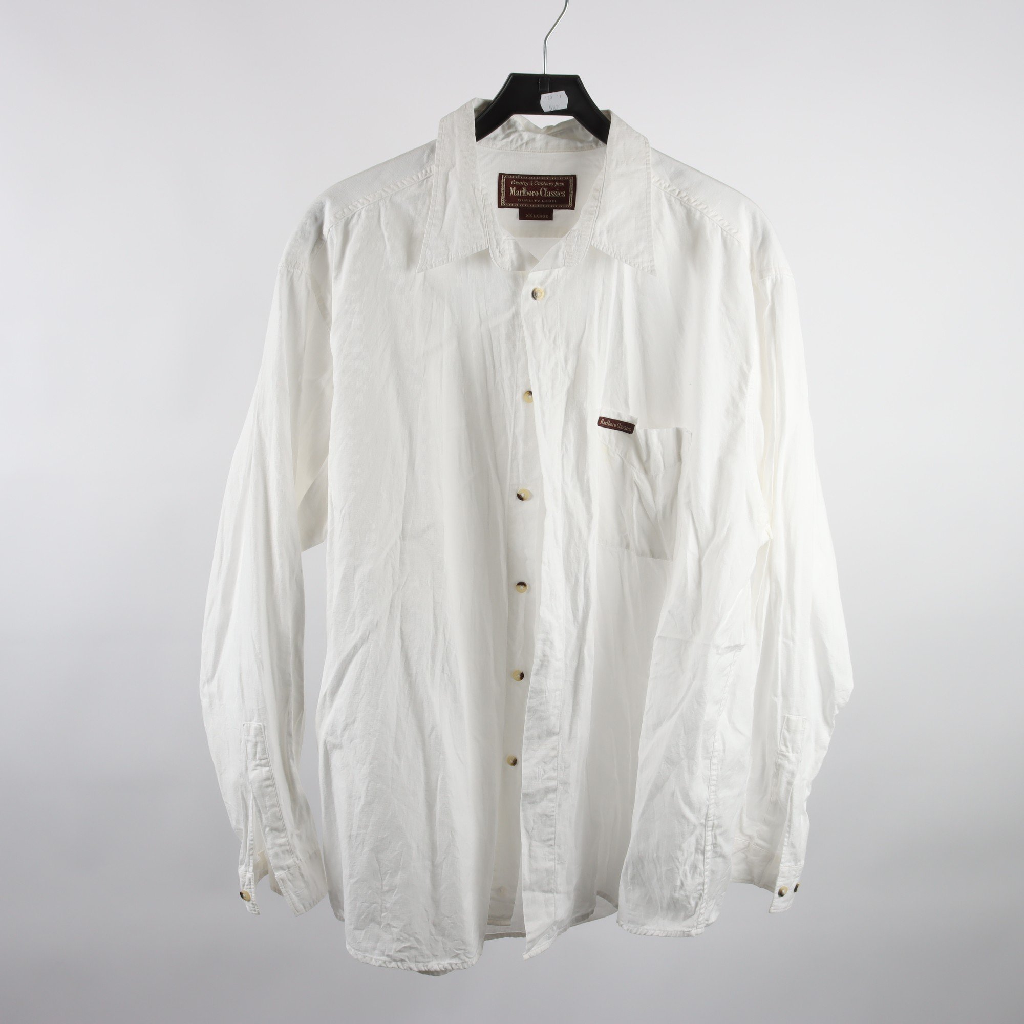 Skjorta, Marboro Classics, vit, stl. XXL.