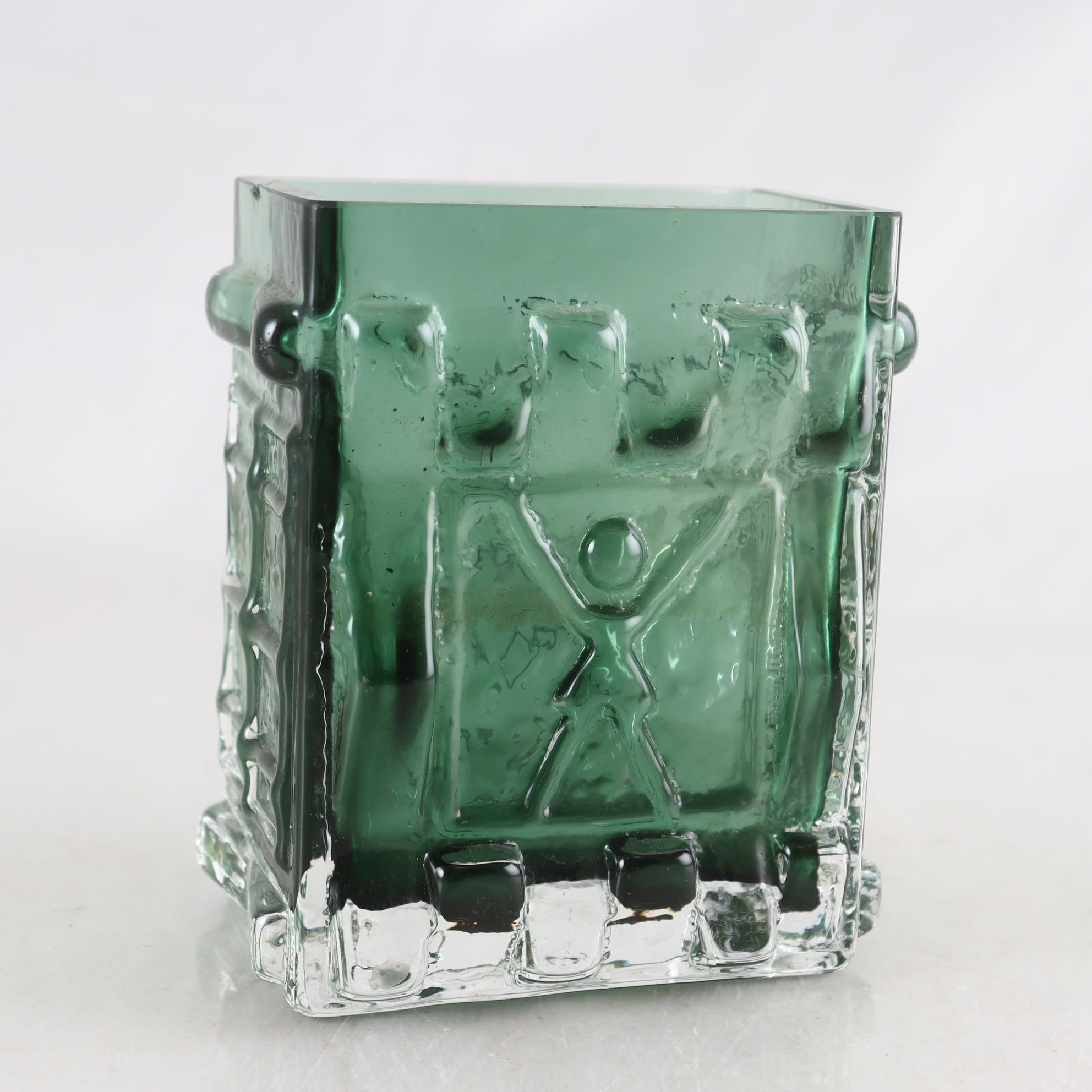 Vas, grönt glas, Josef Schott, Smålandshyttans, 1900-tal