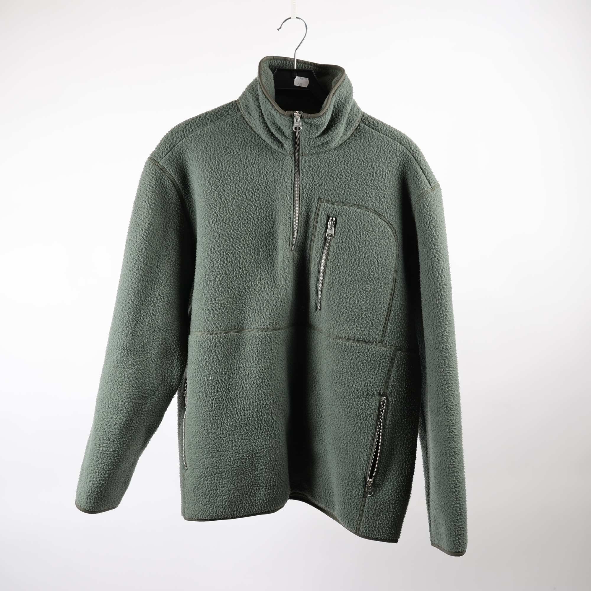 Fleecejacka, Arket, grön, stl. M