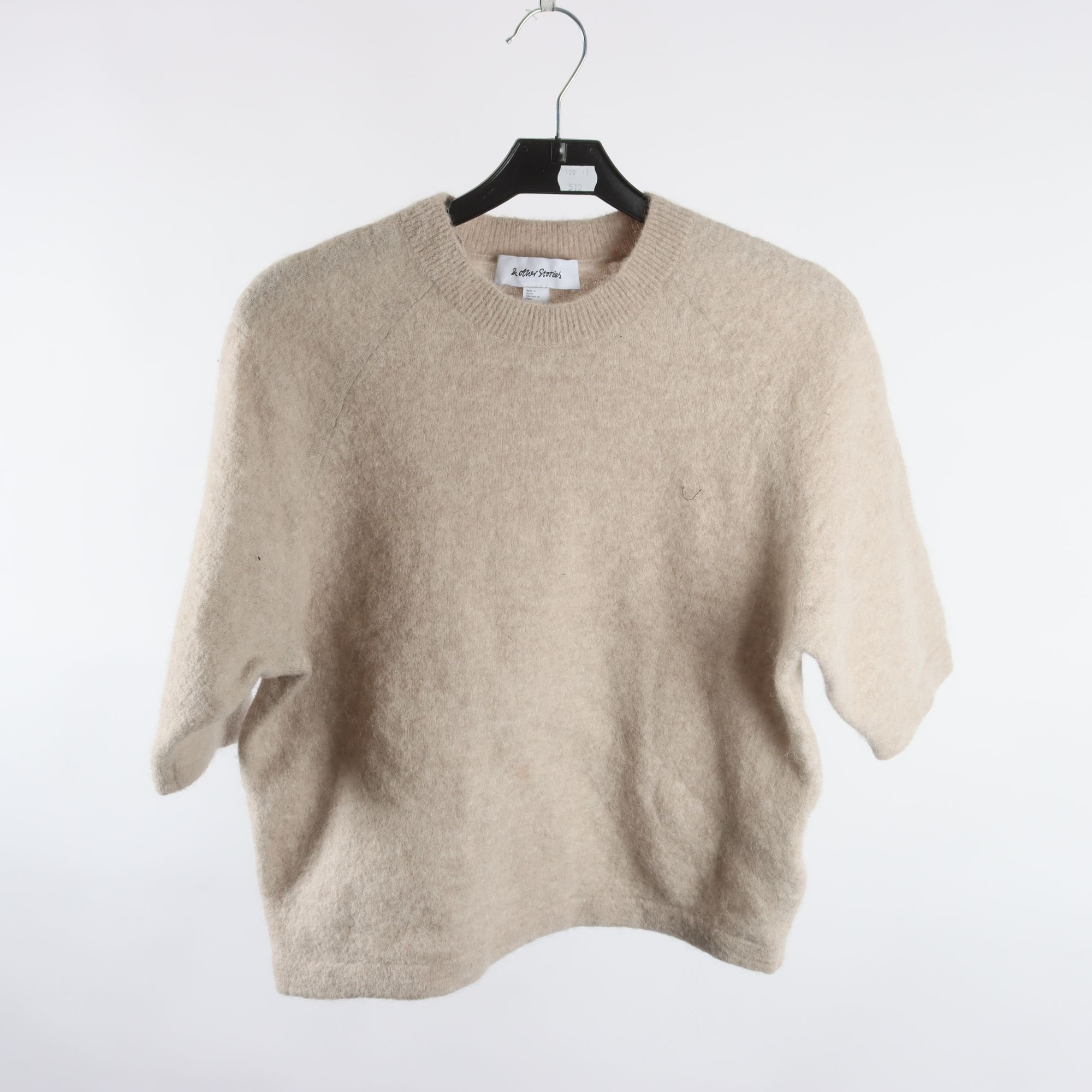 Tröja, & Other Stories, beige, ull, alpaca, stl. XS.