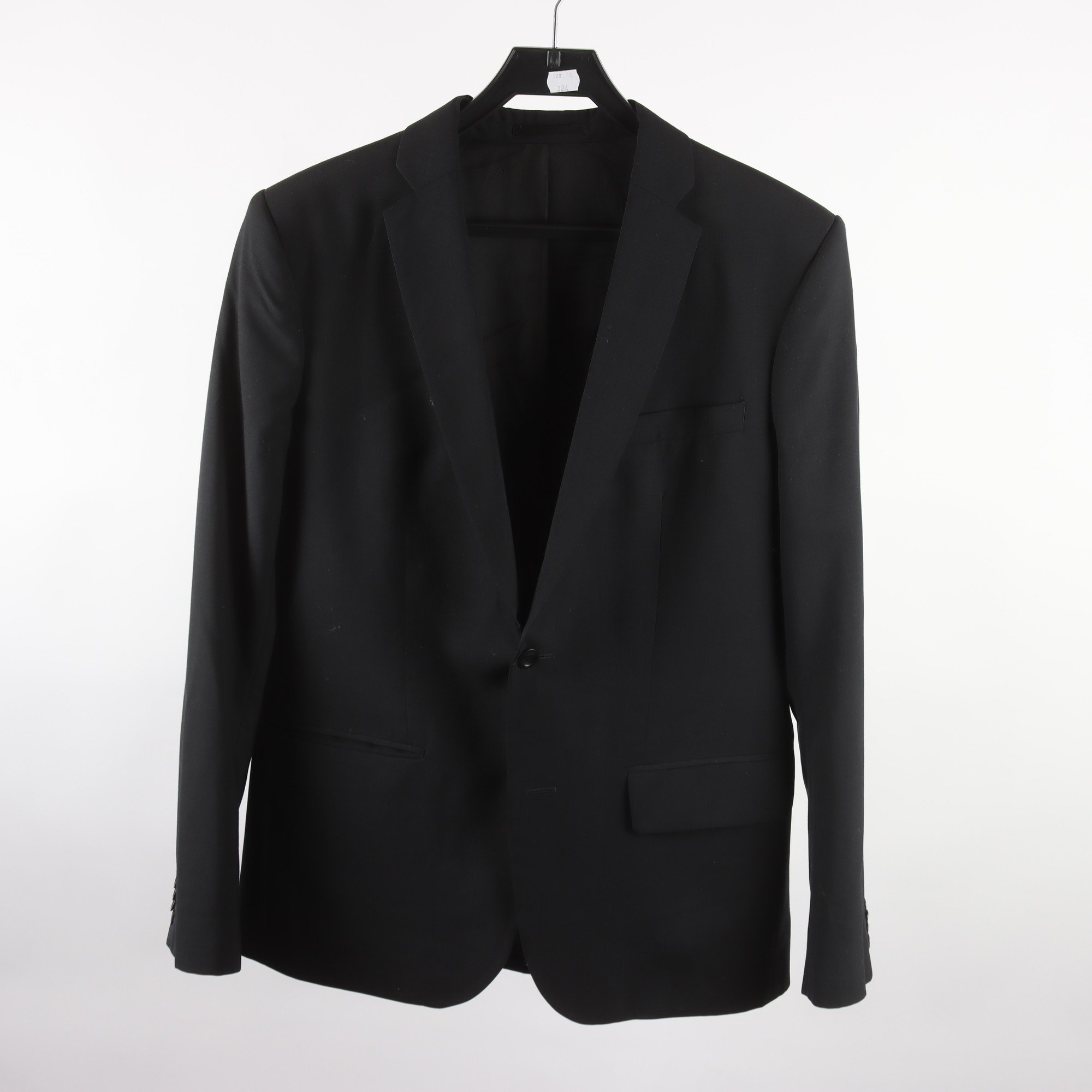 Kavaj, Filippa K, svart 100% ull, stl. 50.