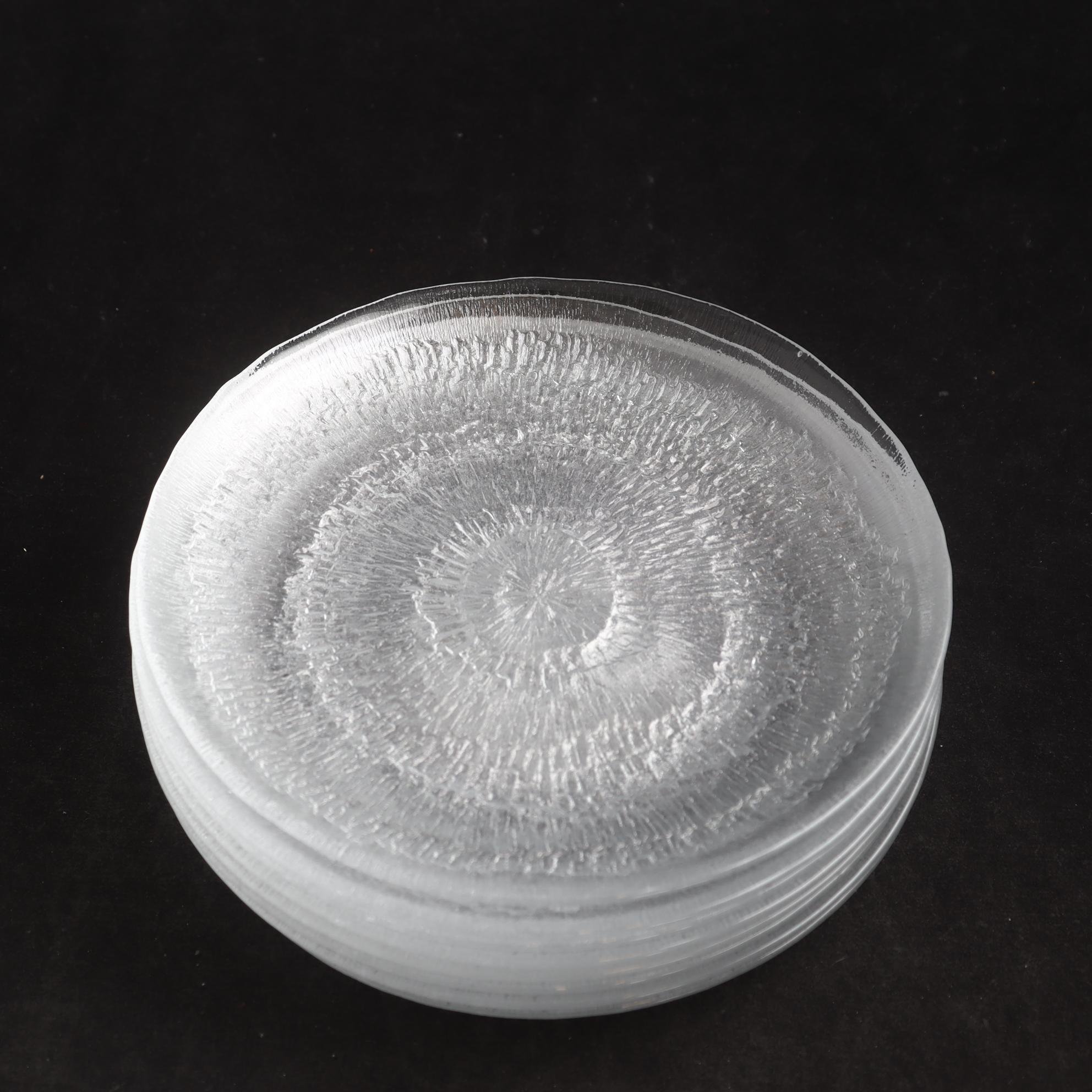 Assietter, Iittala, ”Solaris”, Tapio Wirkkala, 8 st. Samfraktas ej.