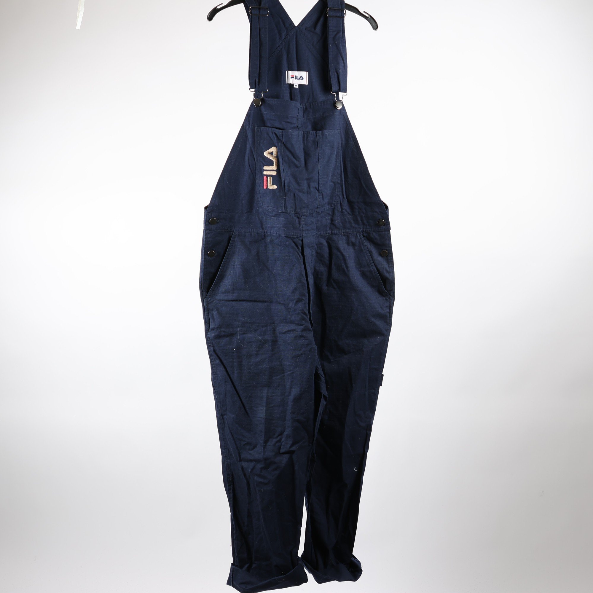 Hängselbyxor, Fila, blå, stl. M