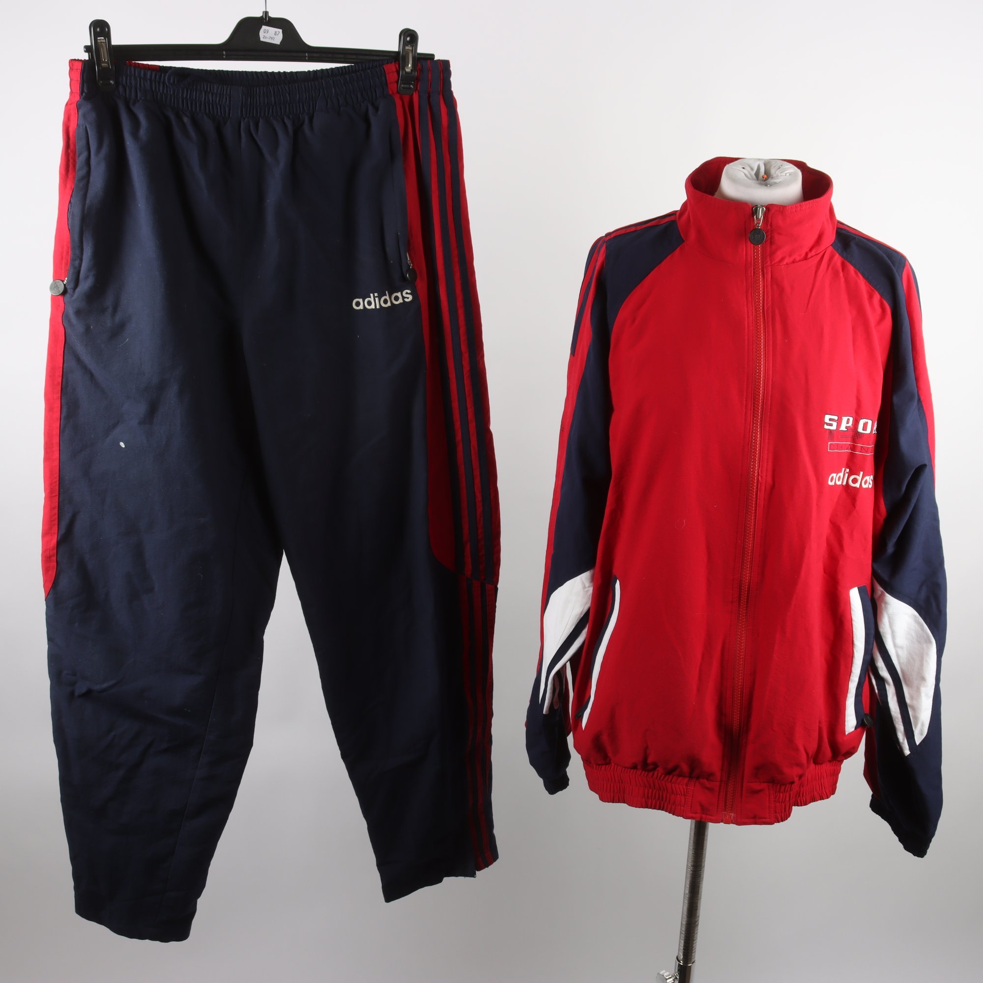 Jacka & byxor, Adidas, vintage, Stl.L