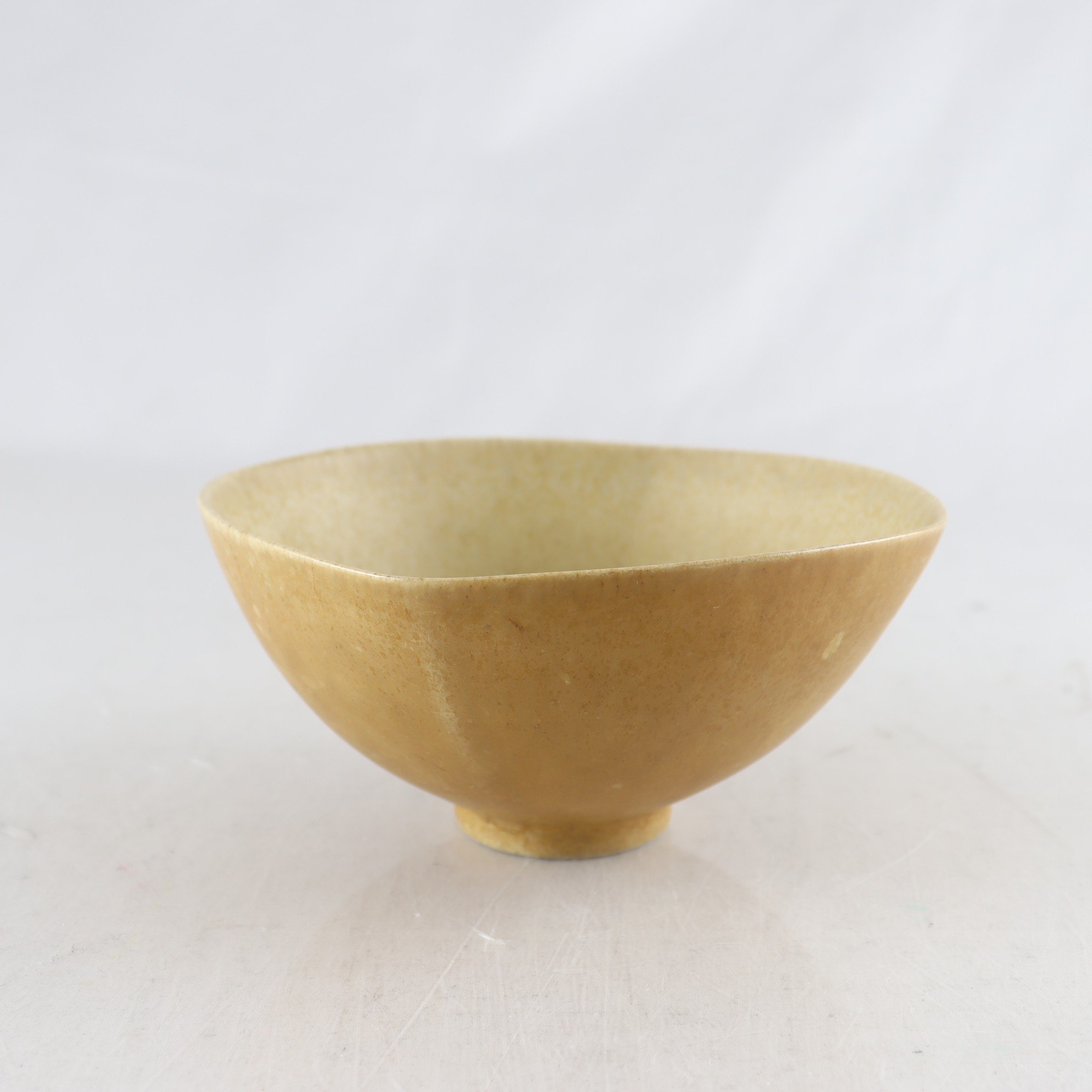 Skål, glaserat stengods, Berndt Friberg, Gustavsberg, 1960-tal