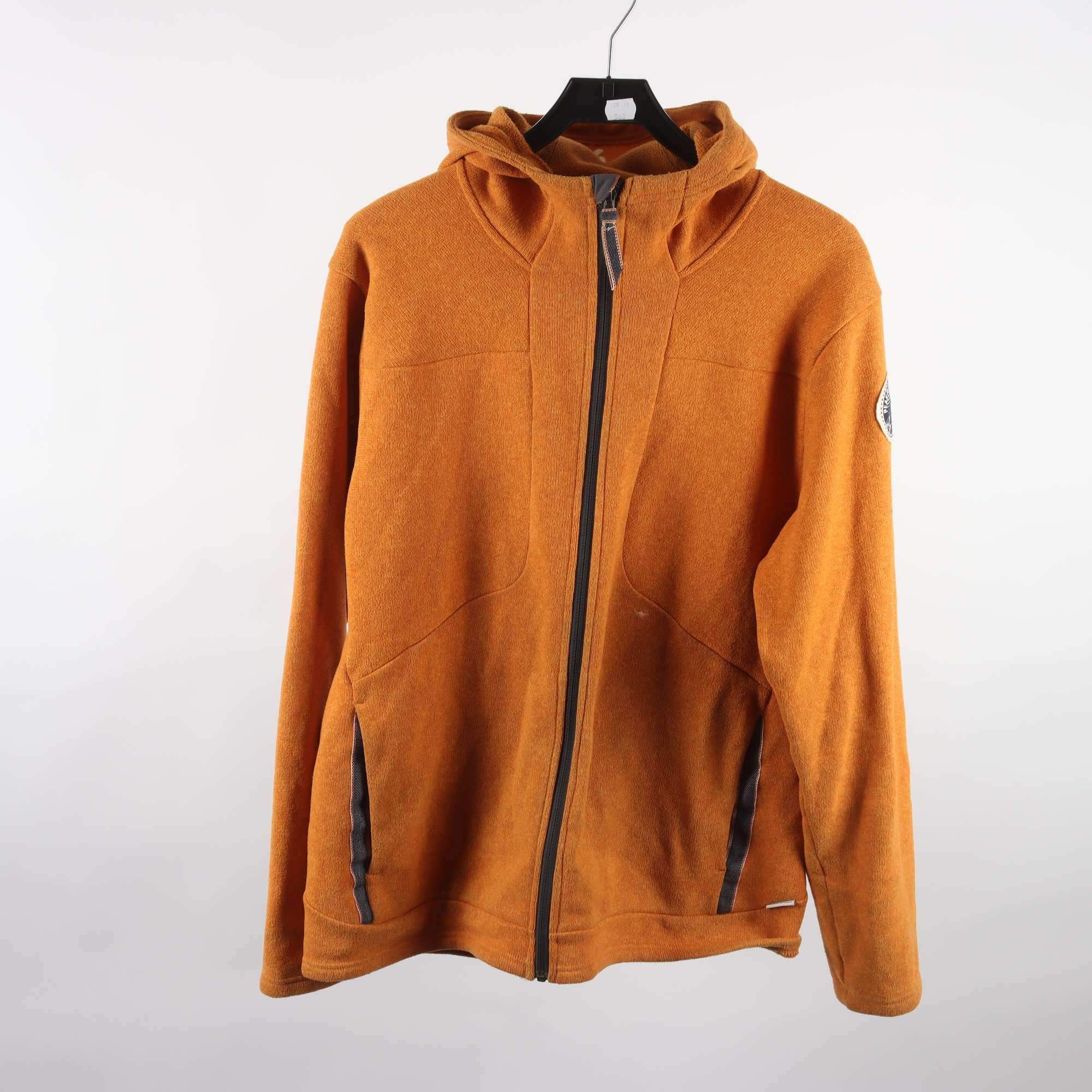 Fleecetröja, Peak Performance, senapsgul, stl. XL.