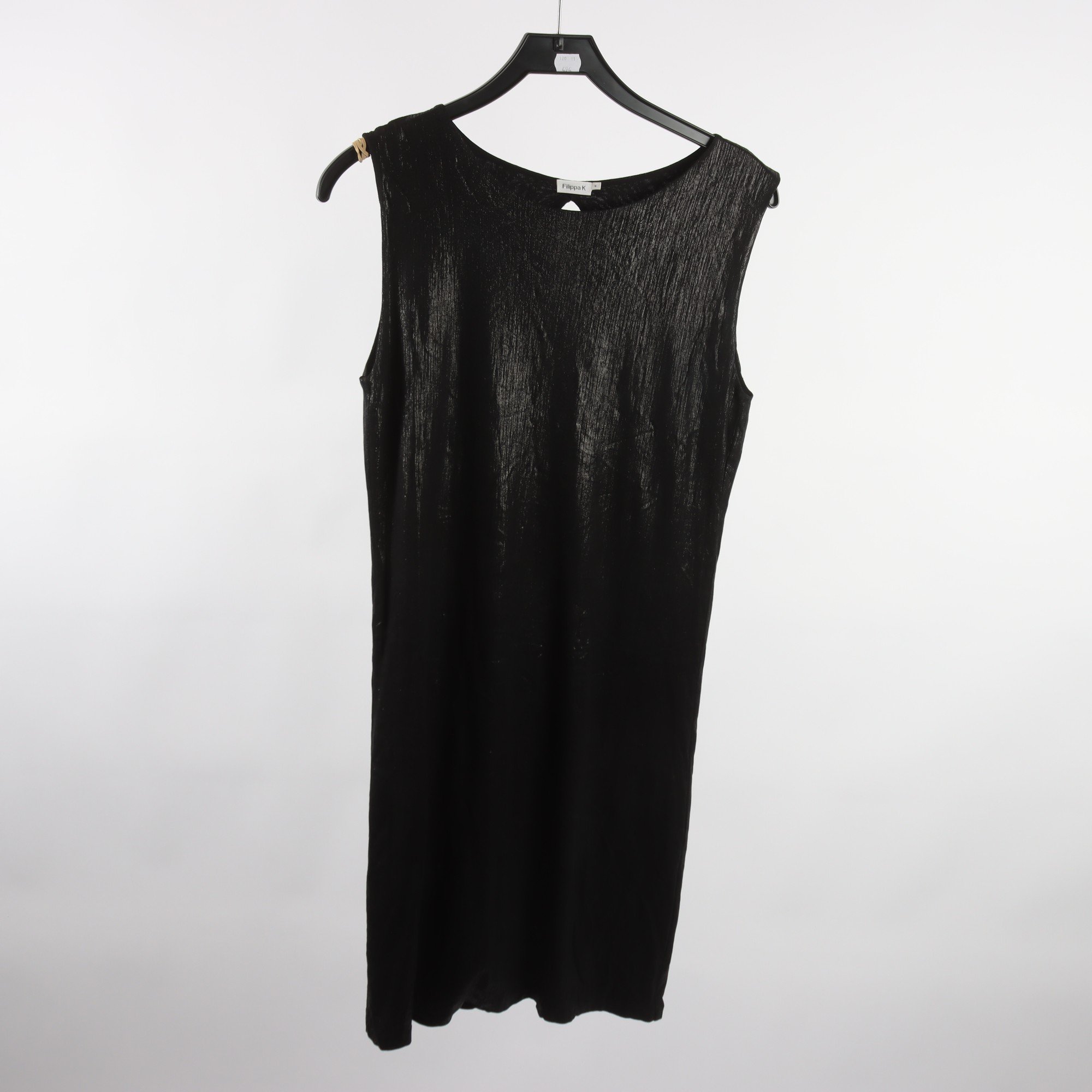 Klänning, Filippa K, svart, glittrig, bland, stl. M.